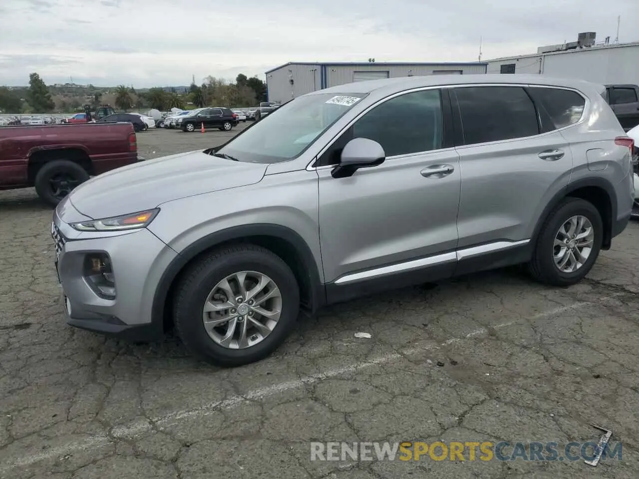 1 Photograph of a damaged car 5NMS33AD7LH287098 HYUNDAI SANTA FE 2020