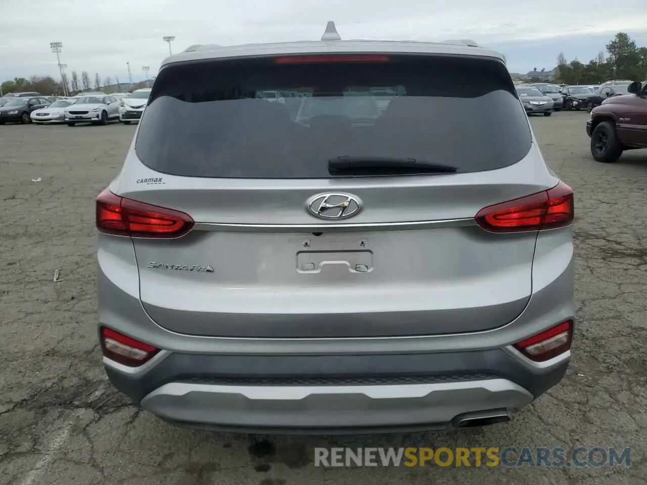 6 Photograph of a damaged car 5NMS33AD7LH287098 HYUNDAI SANTA FE 2020