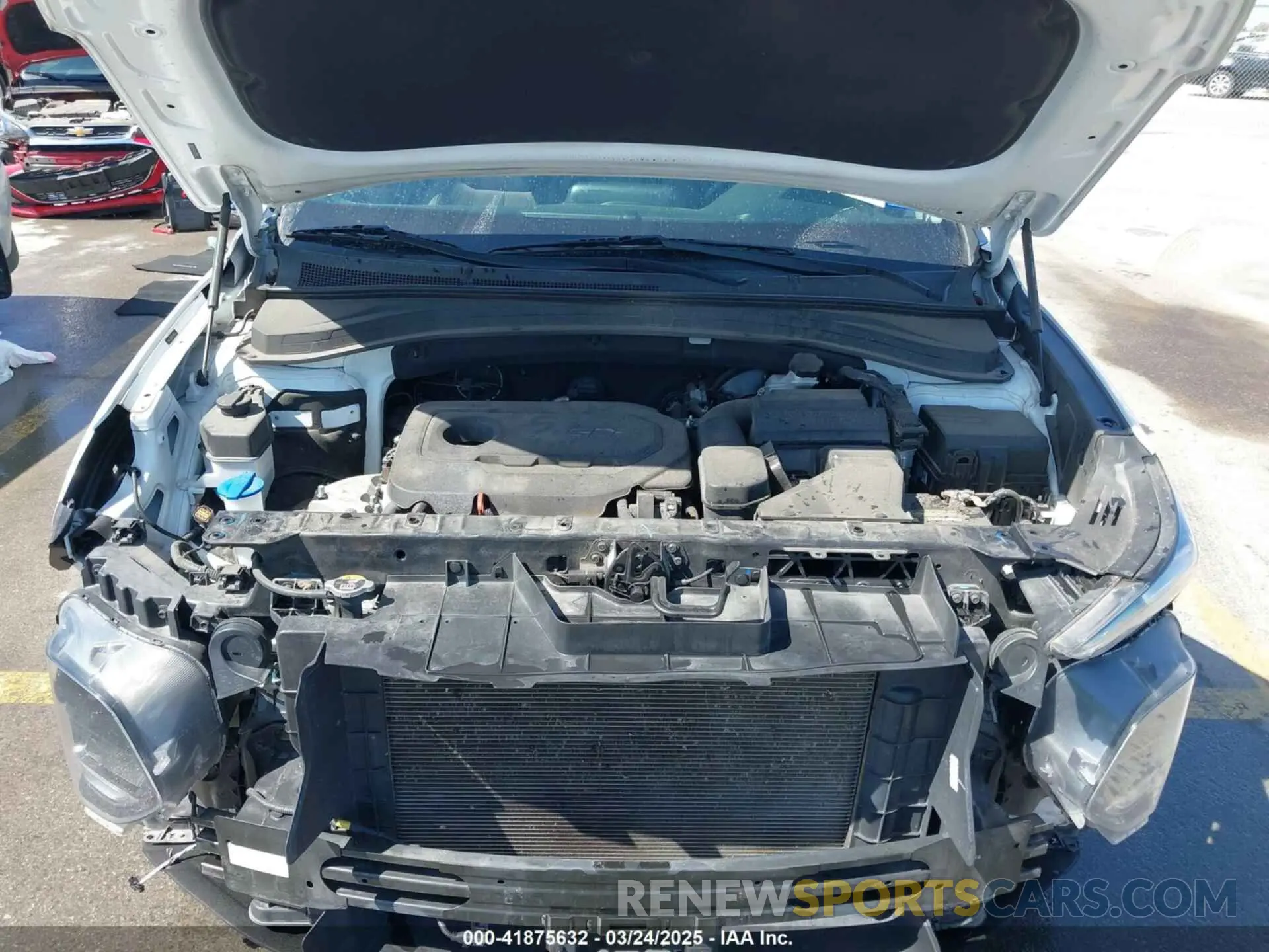 10 Photograph of a damaged car 5NMS33AD8LH194767 HYUNDAI SANTA FE 2020