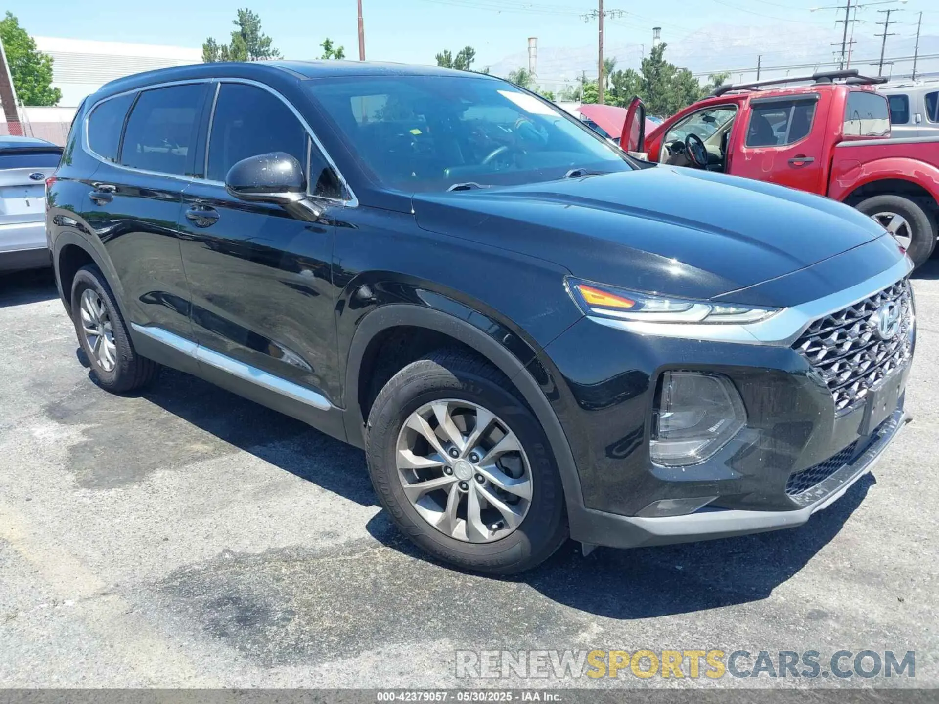 1 Photograph of a damaged car 5NMS33AD8LH242901 HYUNDAI SANTA FE 2020
