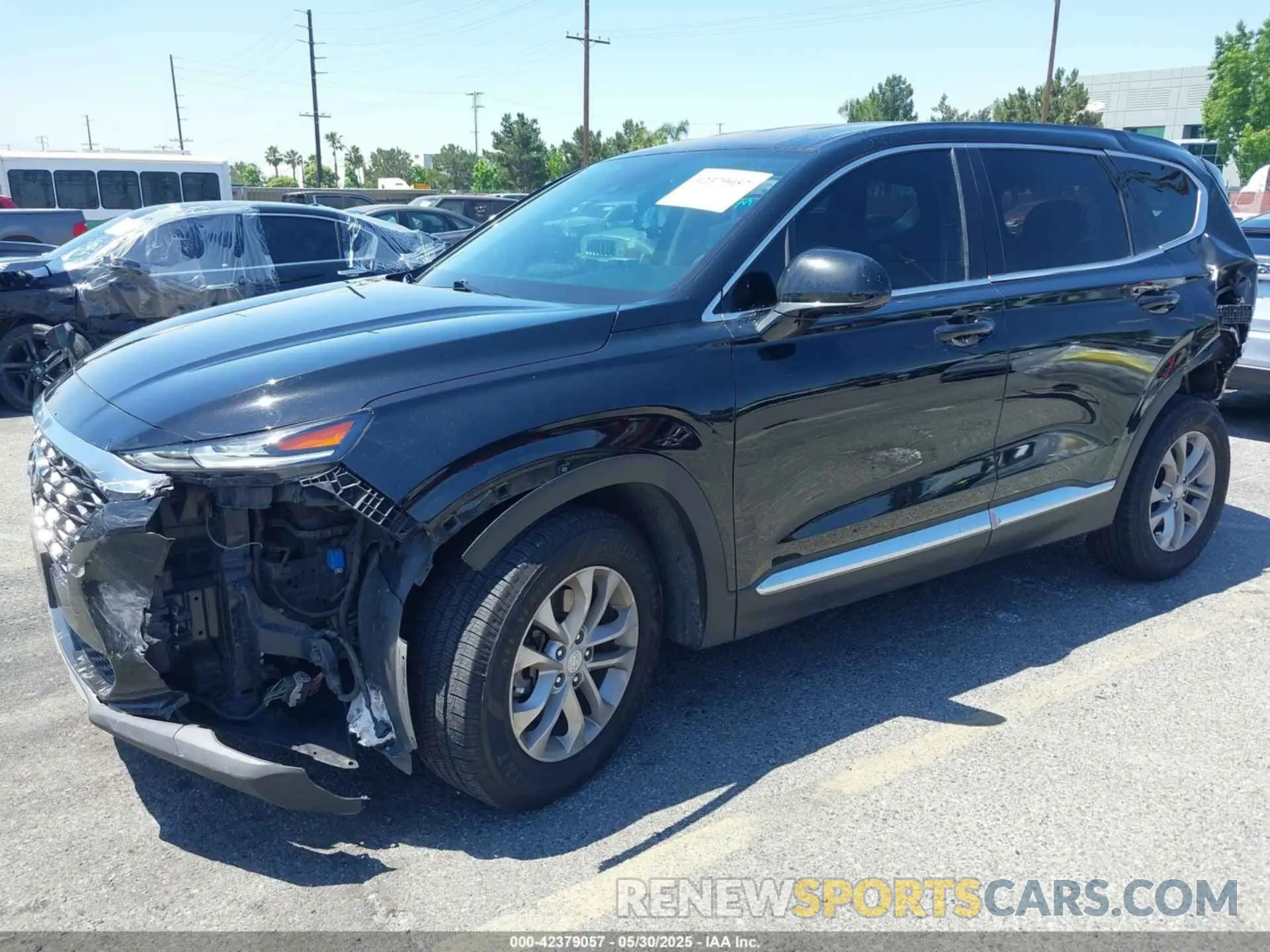 2 Photograph of a damaged car 5NMS33AD8LH242901 HYUNDAI SANTA FE 2020