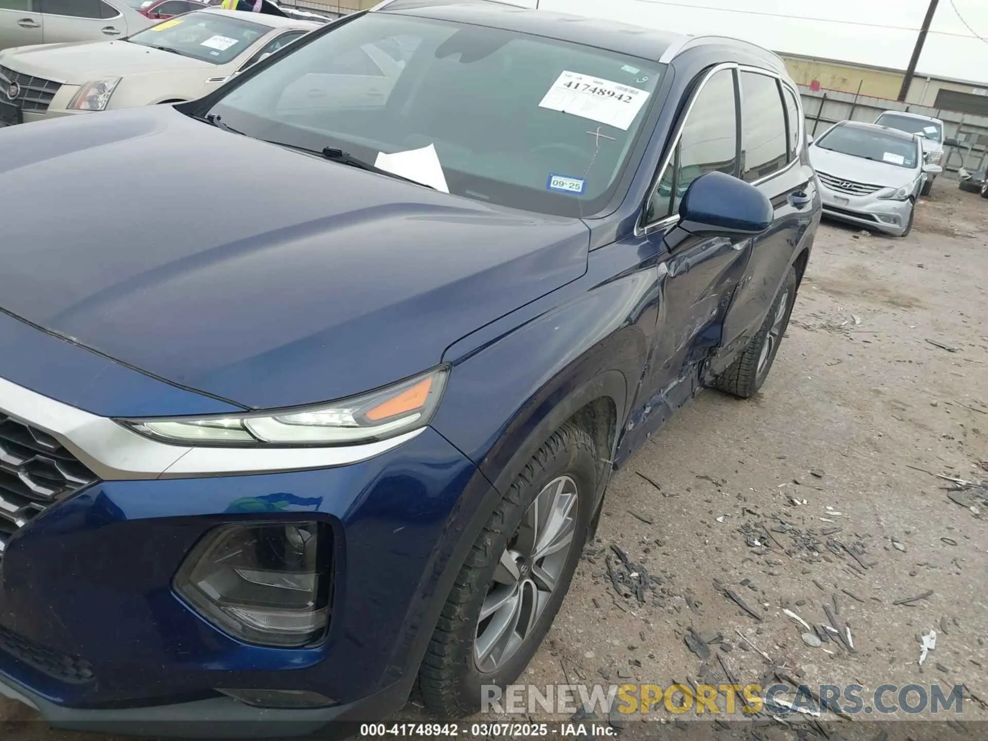 6 Photograph of a damaged car 5NMS33AD8LH260329 HYUNDAI SANTA FE 2020