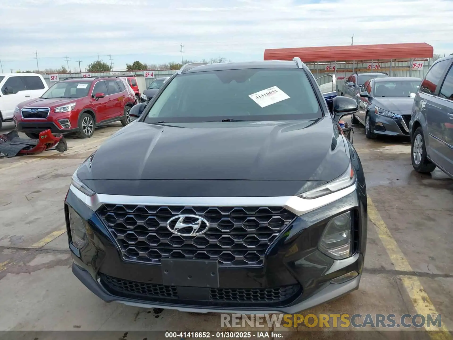 12 Photograph of a damaged car 5NMS33AD8LH265031 HYUNDAI SANTA FE 2020