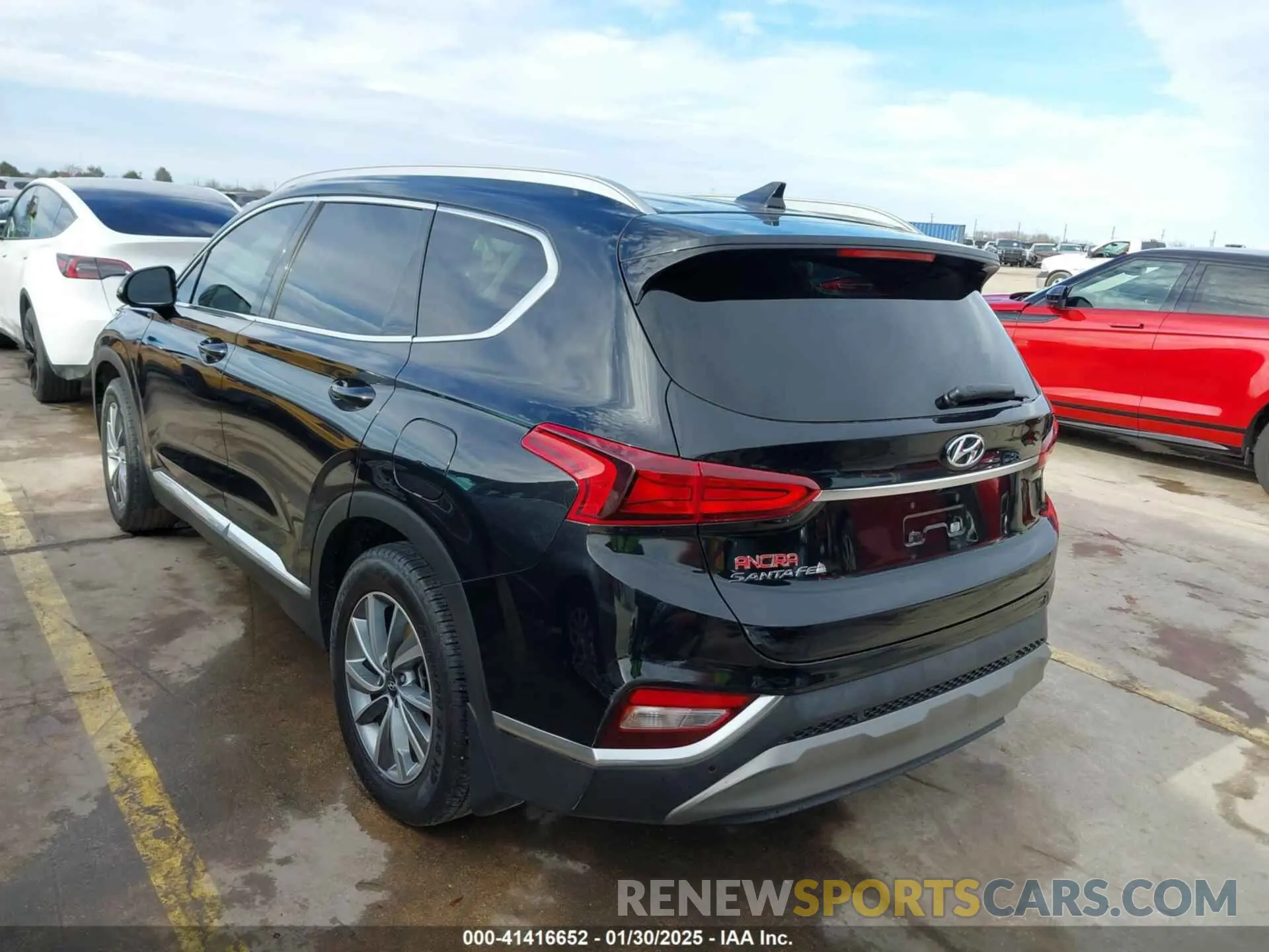 3 Photograph of a damaged car 5NMS33AD8LH265031 HYUNDAI SANTA FE 2020