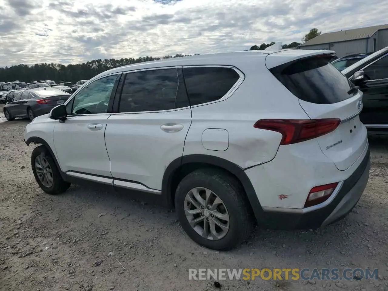 2 Photograph of a damaged car 5NMS33AD8LH280547 HYUNDAI SANTA FE 2020