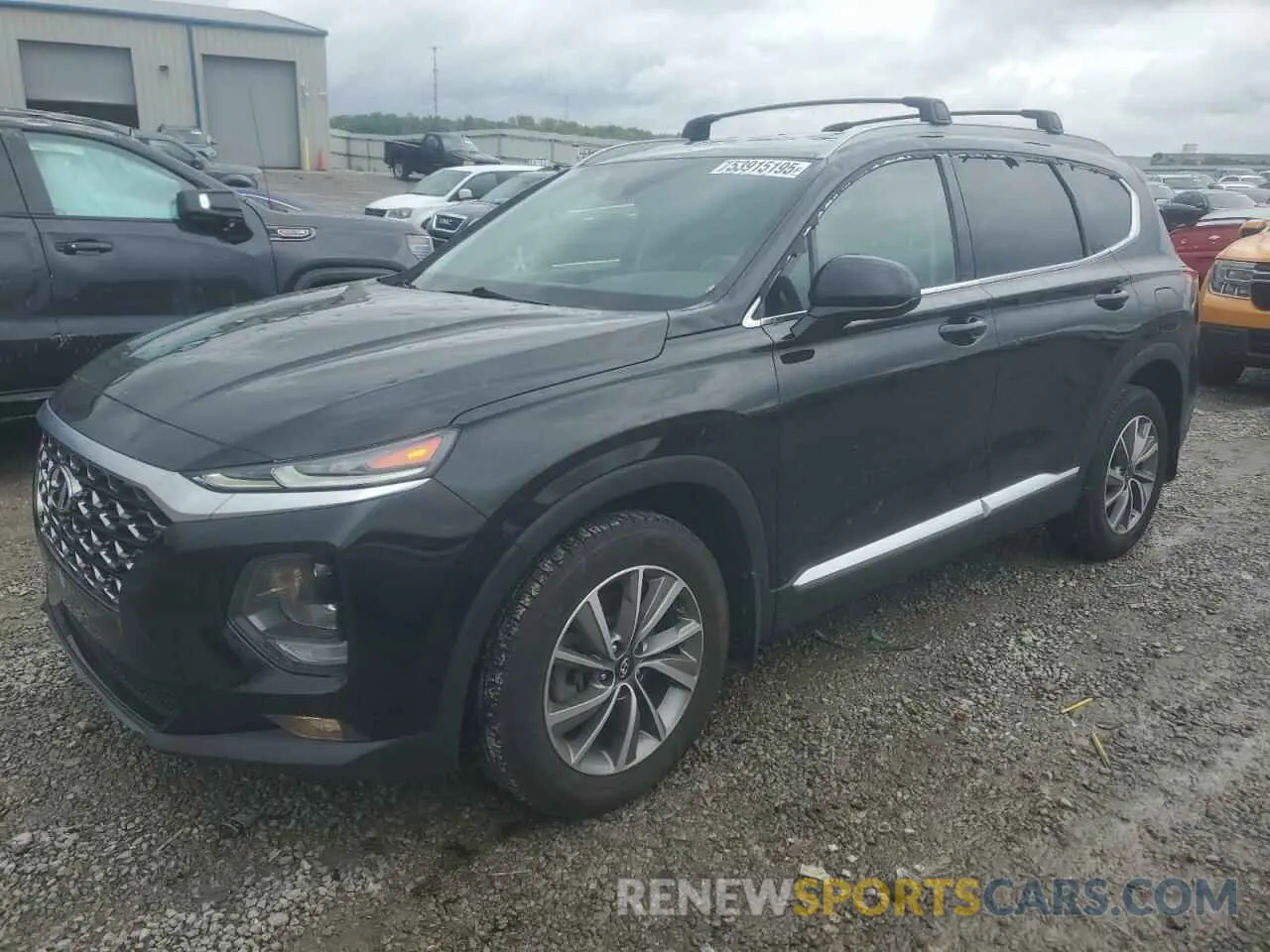 1 Photograph of a damaged car 5NMS33AD8LH284582 HYUNDAI SANTA FE 2020