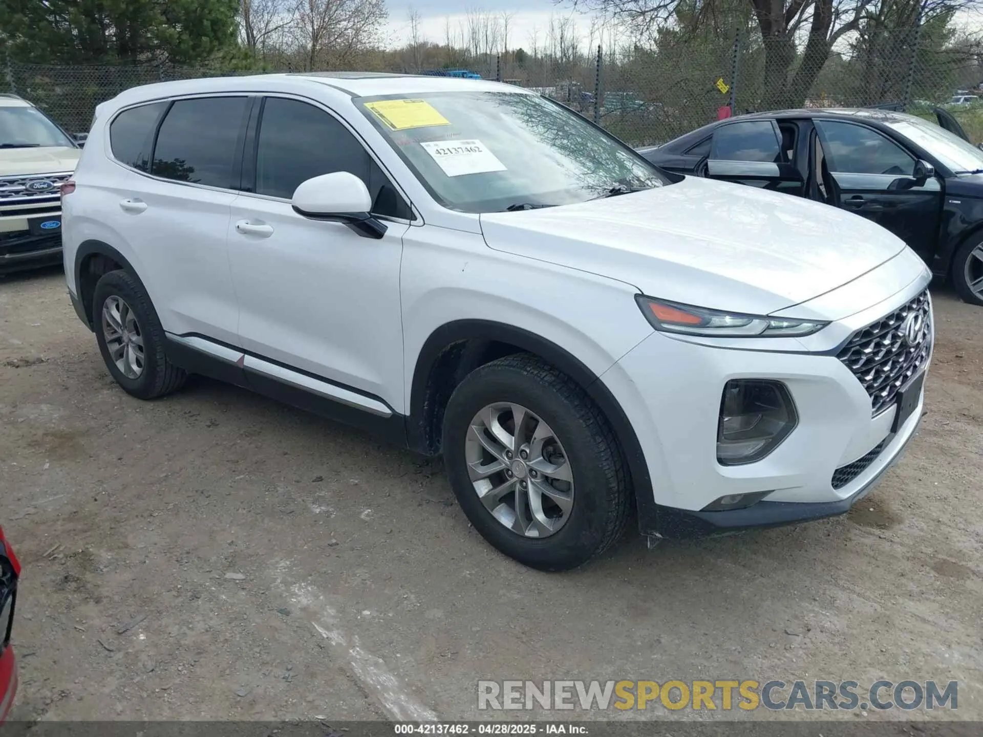1 Photograph of a damaged car 5NMS33AD9LH154617 HYUNDAI SANTA FE 2020