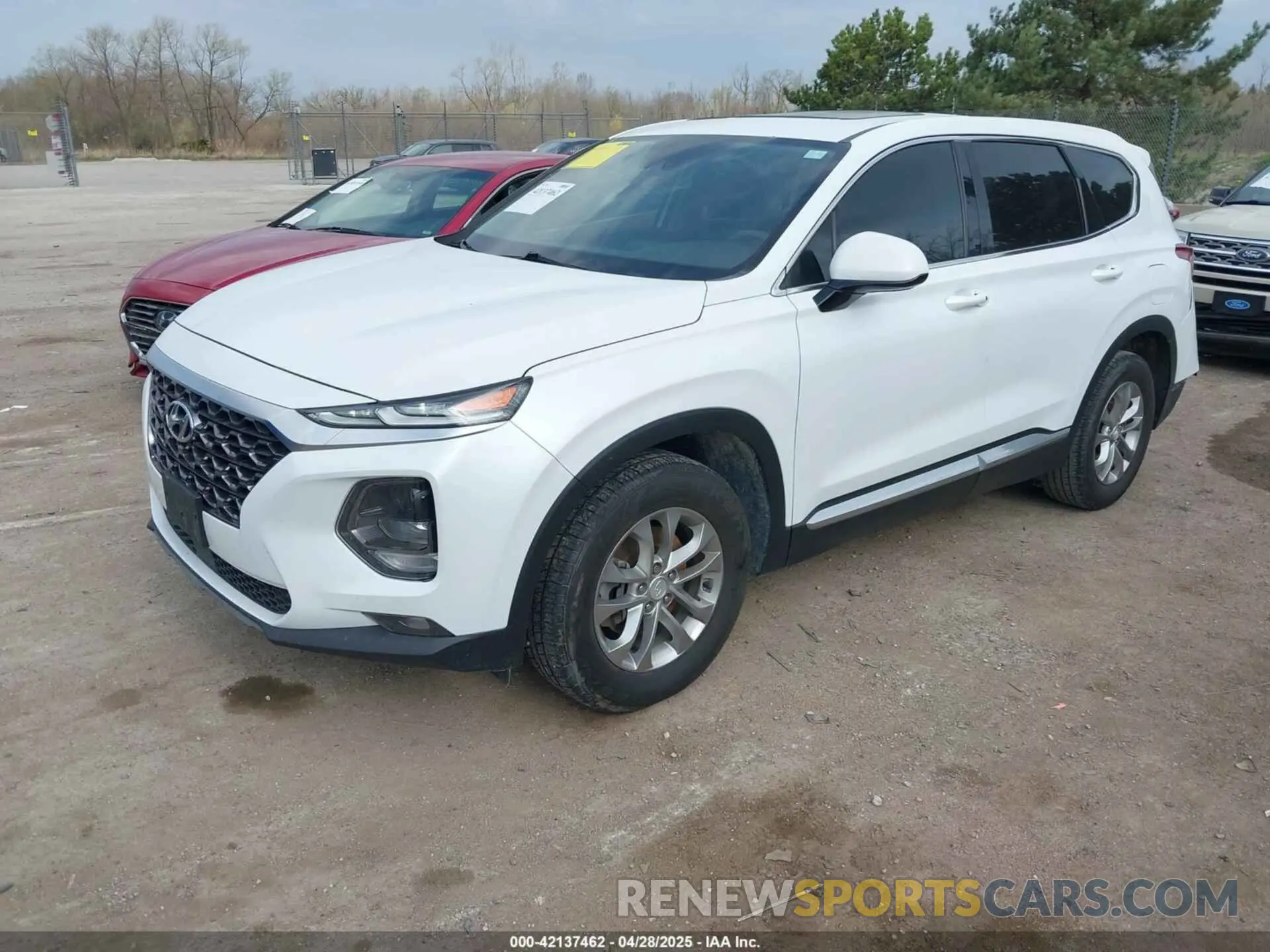2 Photograph of a damaged car 5NMS33AD9LH154617 HYUNDAI SANTA FE 2020