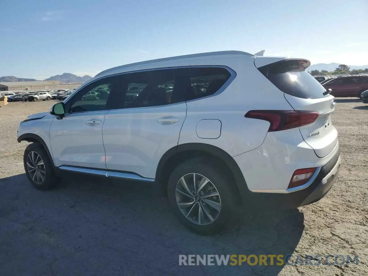 2 Photograph of a damaged car 5NMS33AD9LH202763 HYUNDAI SANTA FE 2020