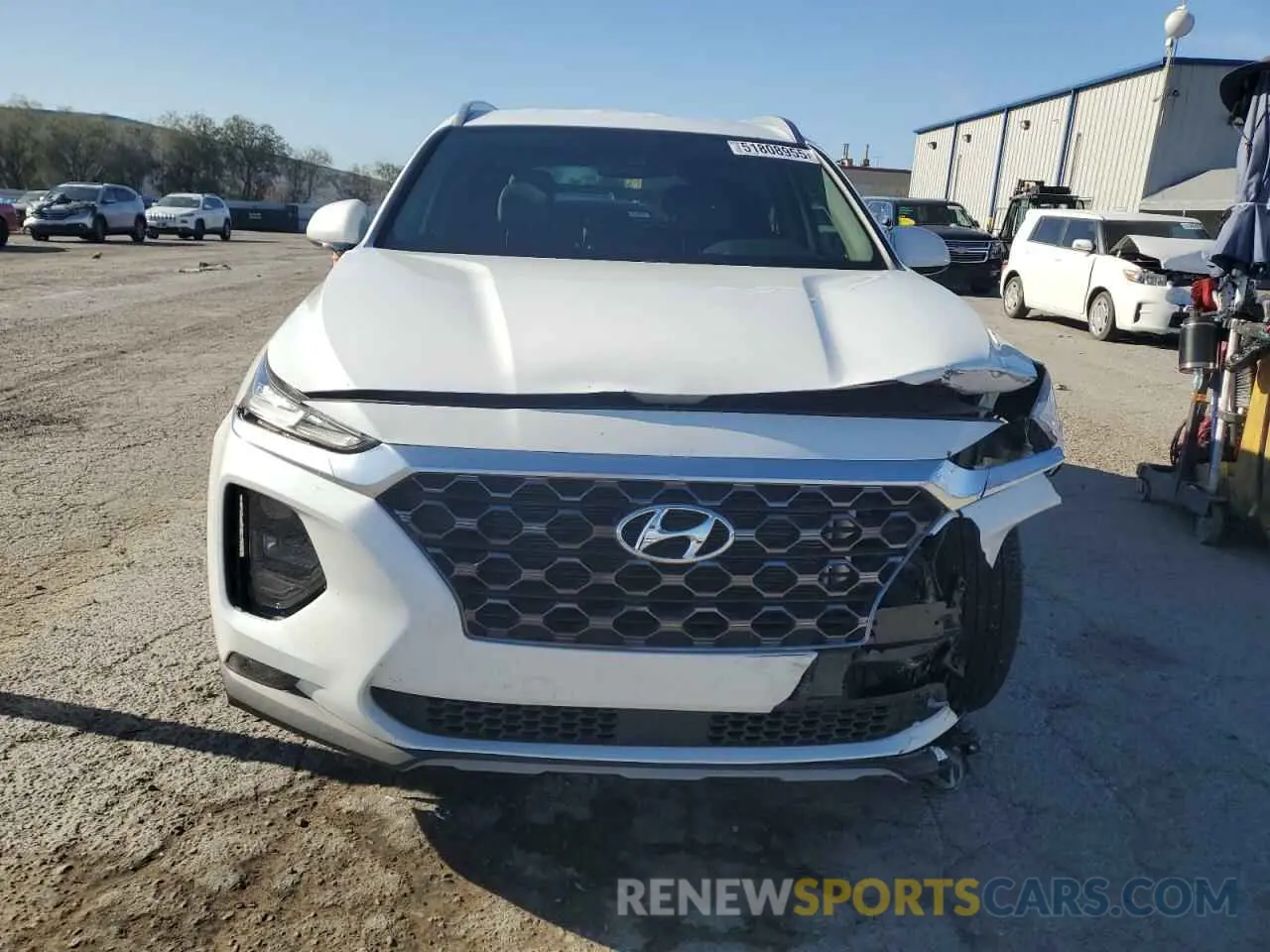 5 Photograph of a damaged car 5NMS33AD9LH202763 HYUNDAI SANTA FE 2020
