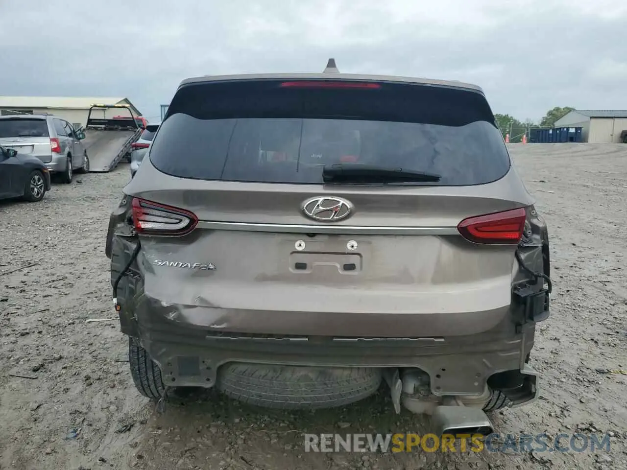 6 Photograph of a damaged car 5NMS33ADXLH166176 HYUNDAI SANTA FE 2020