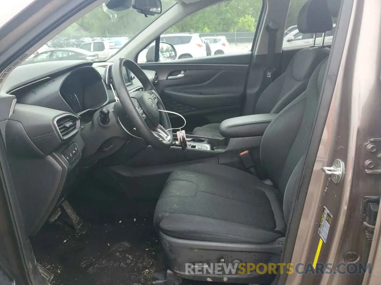 7 Photograph of a damaged car 5NMS33ADXLH166176 HYUNDAI SANTA FE 2020