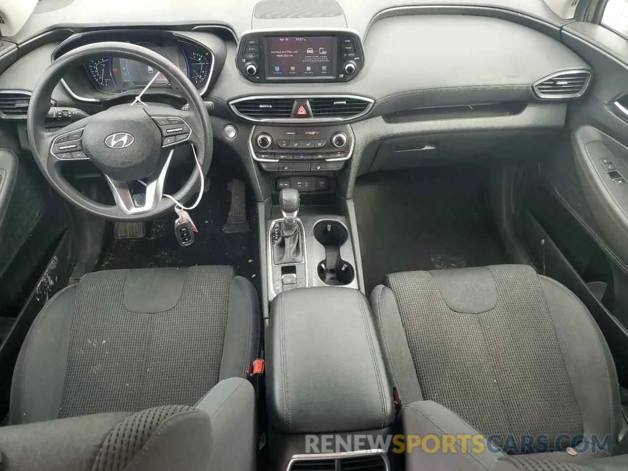 8 Photograph of a damaged car 5NMS33ADXLH166176 HYUNDAI SANTA FE 2020