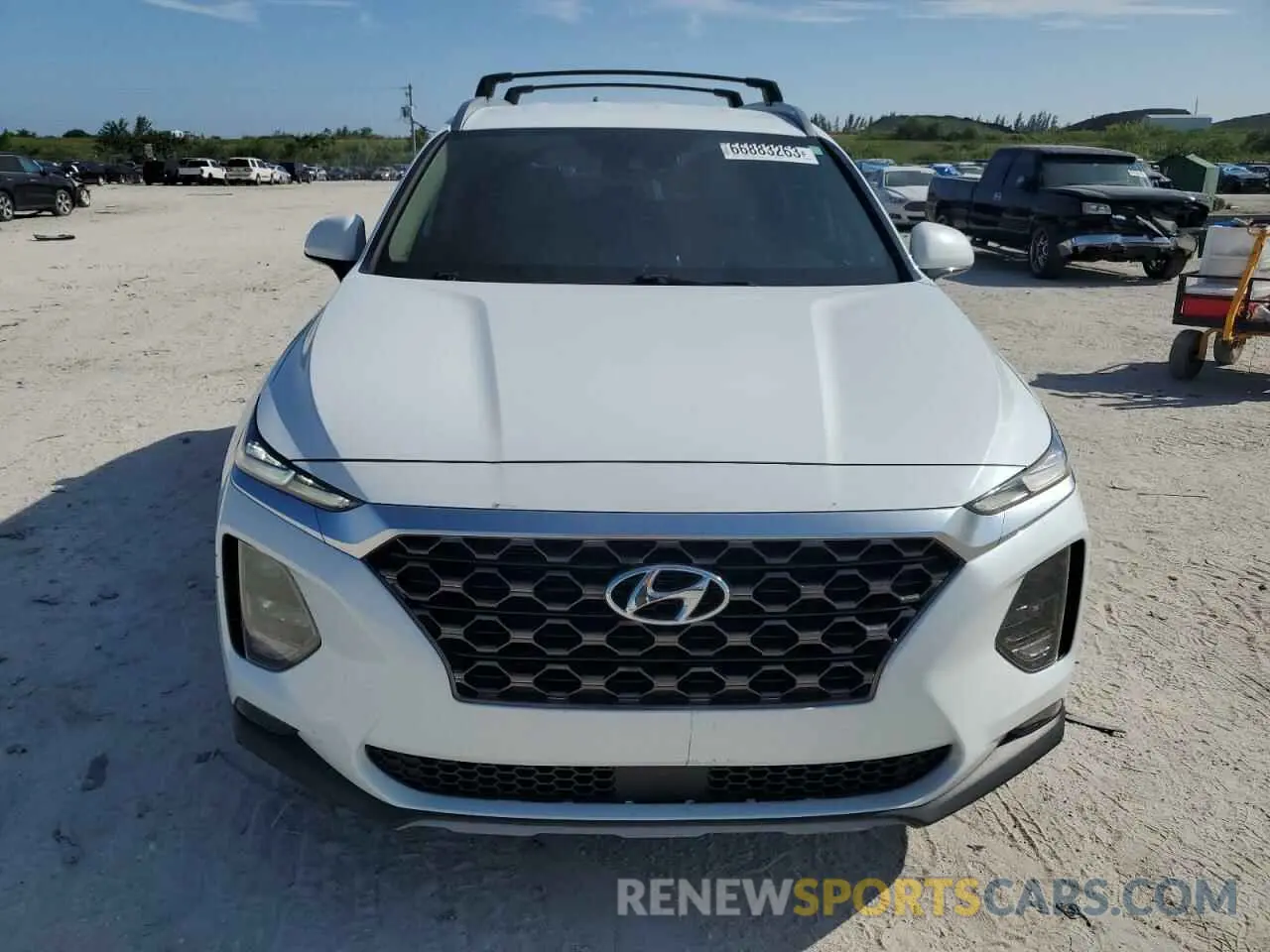 5 Photograph of a damaged car 5NMS33ADXLH170129 HYUNDAI SANTA FE 2020