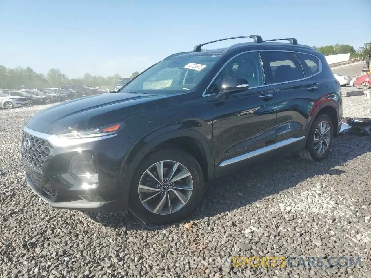 1 Photograph of a damaged car 5NMS33ADXLH195127 HYUNDAI SANTA FE 2020