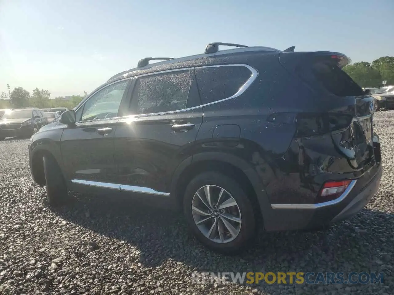 2 Photograph of a damaged car 5NMS33ADXLH195127 HYUNDAI SANTA FE 2020