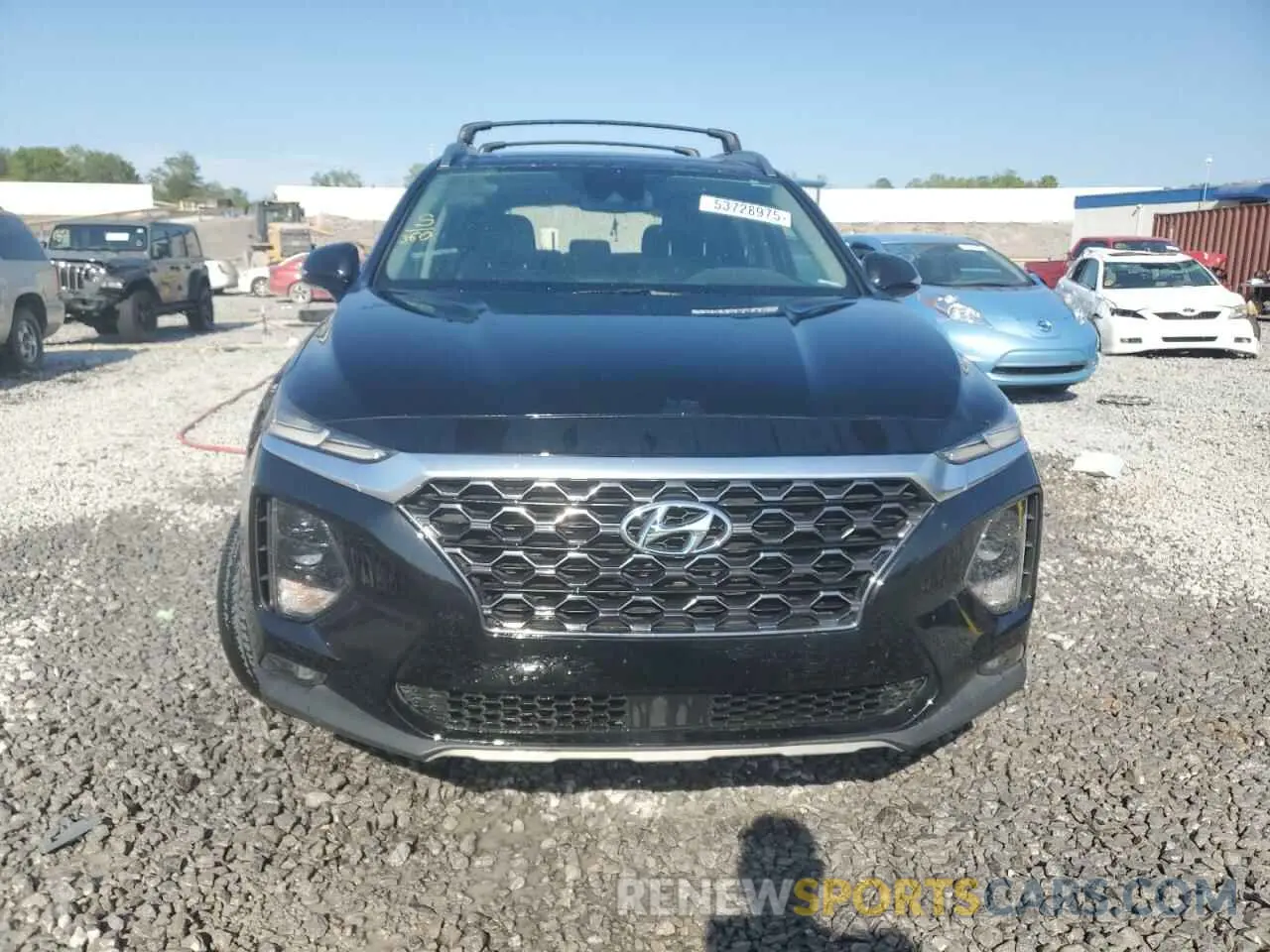 5 Photograph of a damaged car 5NMS33ADXLH195127 HYUNDAI SANTA FE 2020