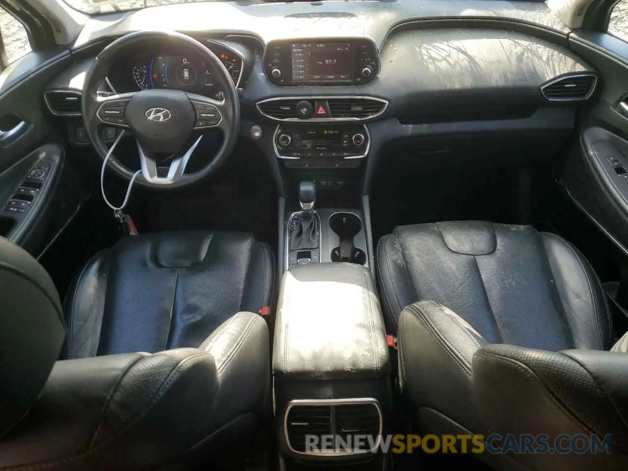 8 Photograph of a damaged car 5NMS33ADXLH203873 HYUNDAI SANTA FE 2020