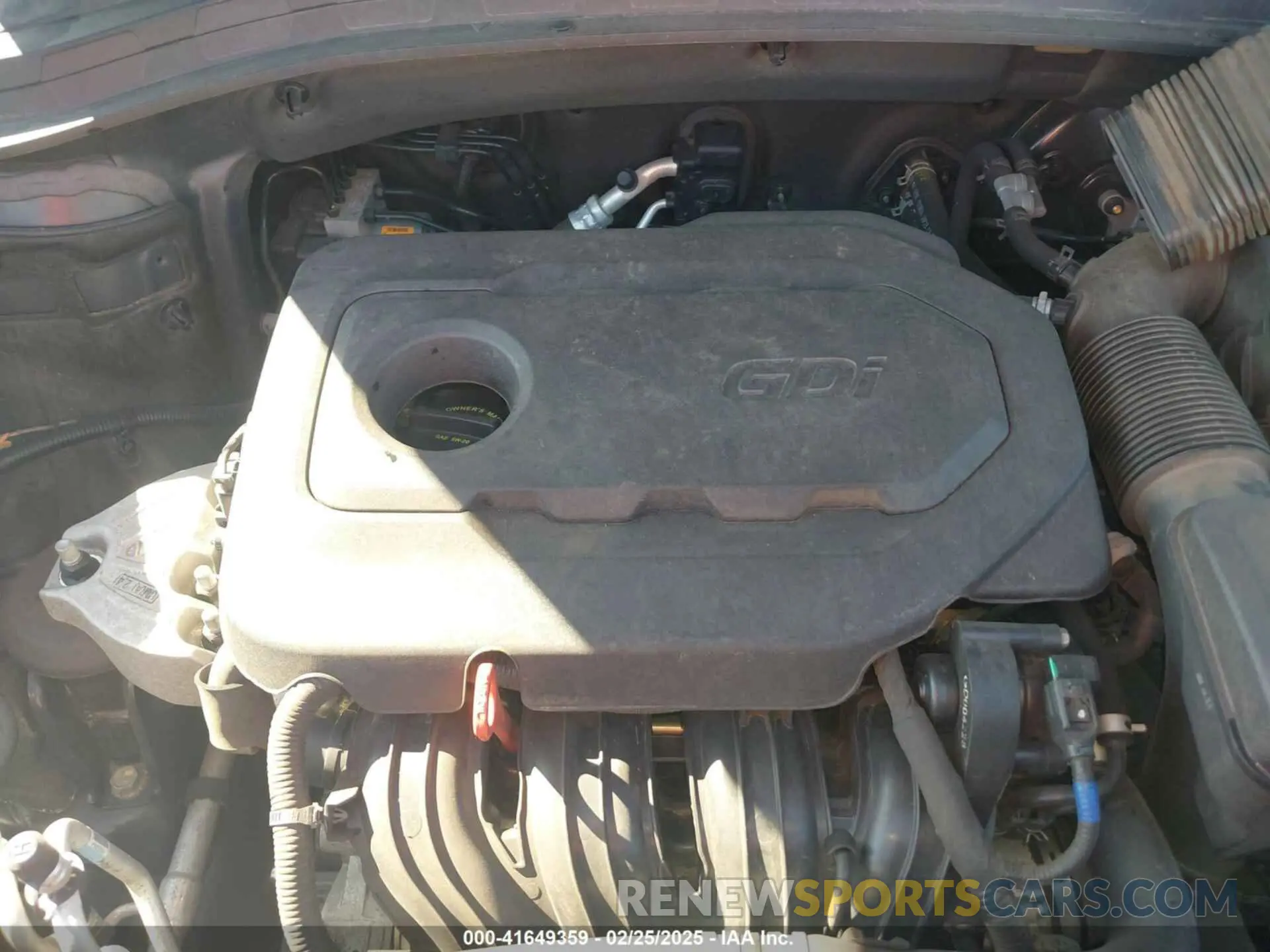 10 Photograph of a damaged car 5NMS33ADXLH272854 HYUNDAI SANTA FE 2020