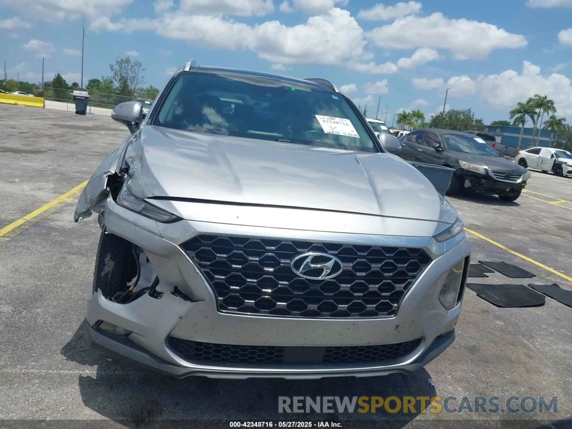 12 Photograph of a damaged car 5NMS33ADXLH288956 HYUNDAI SANTA FE 2020
