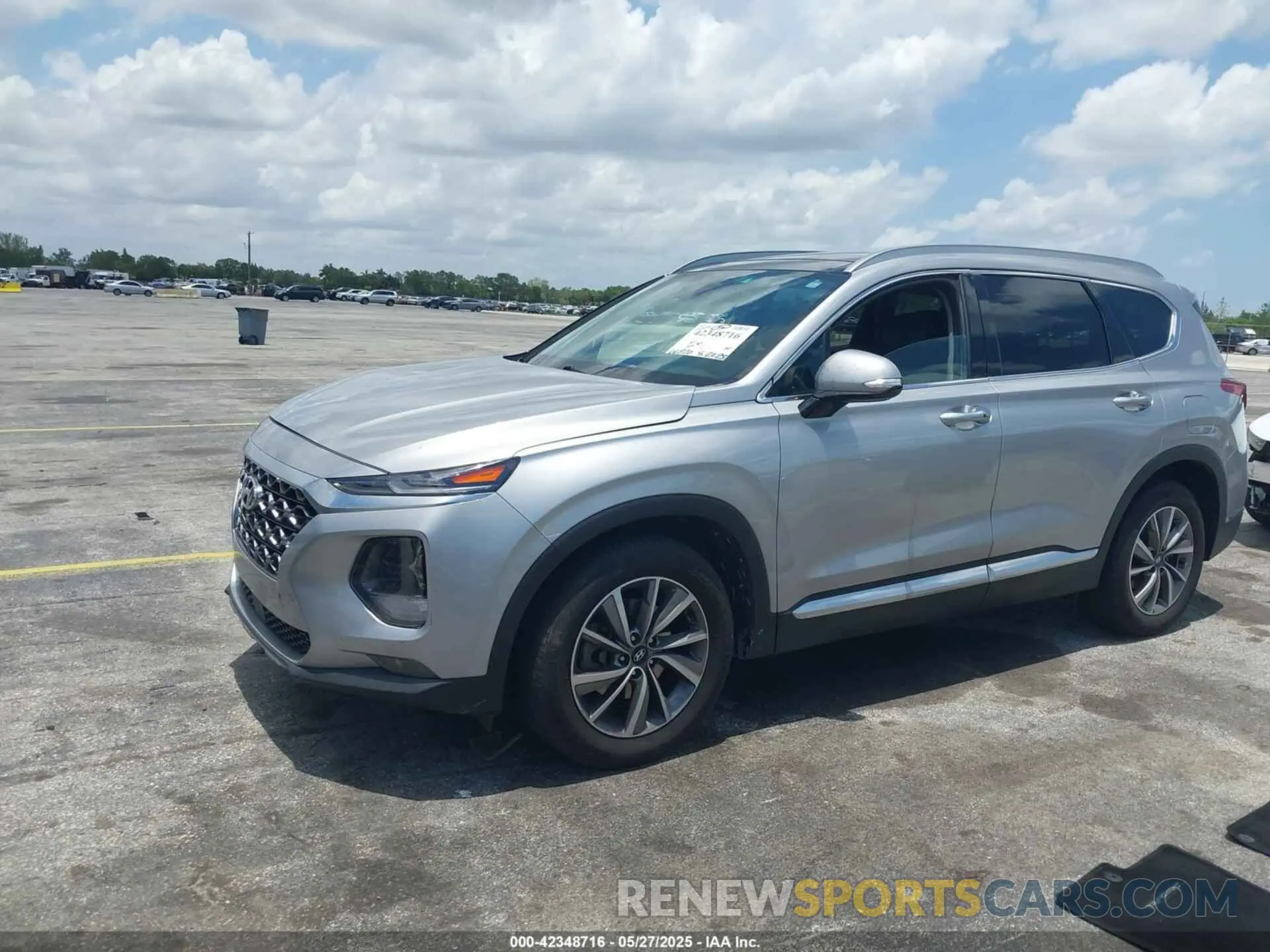 2 Photograph of a damaged car 5NMS33ADXLH288956 HYUNDAI SANTA FE 2020