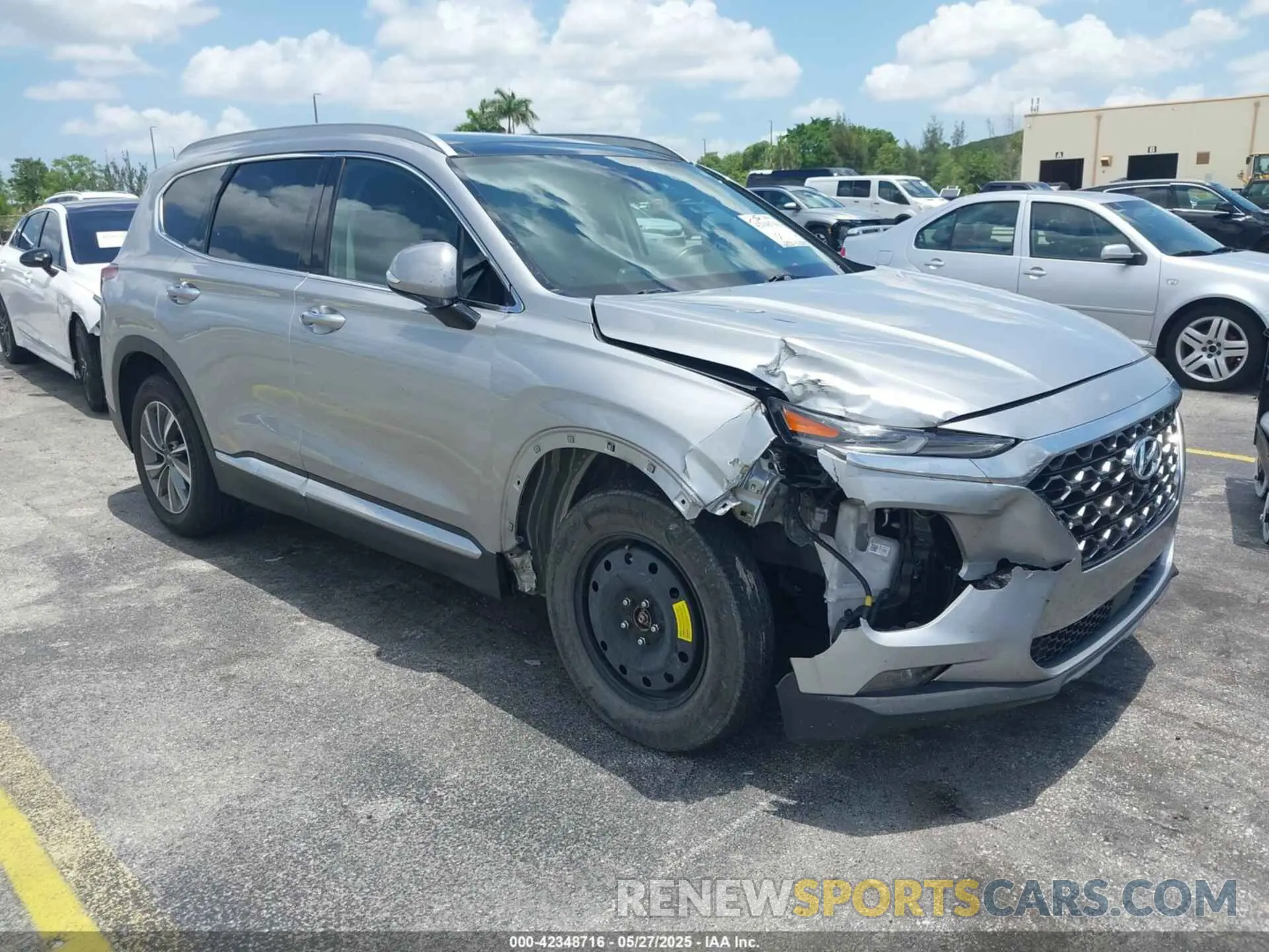 6 Photograph of a damaged car 5NMS33ADXLH288956 HYUNDAI SANTA FE 2020