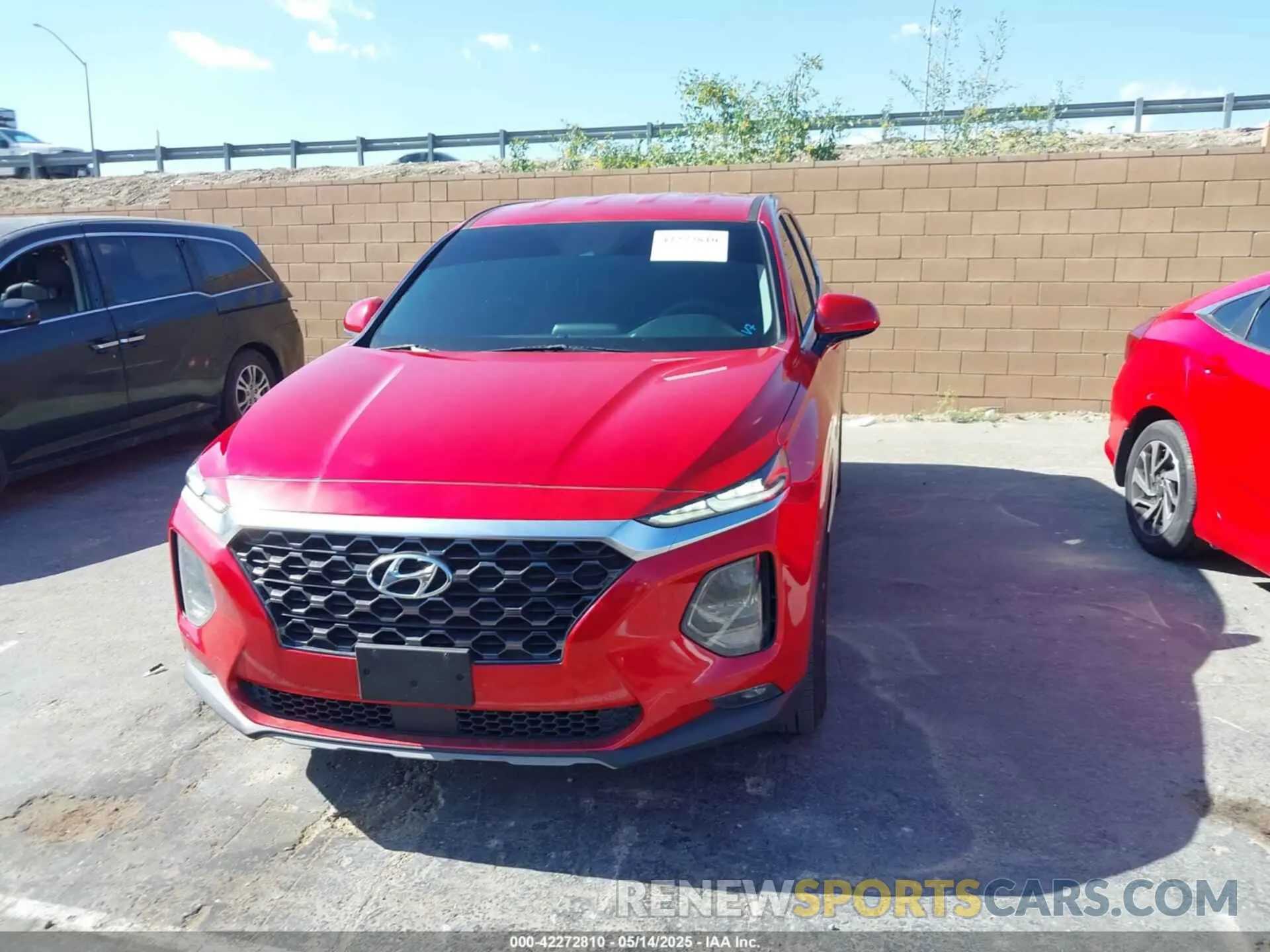 13 Photograph of a damaged car 5NMS33ADXLH292148 HYUNDAI SANTA FE 2020
