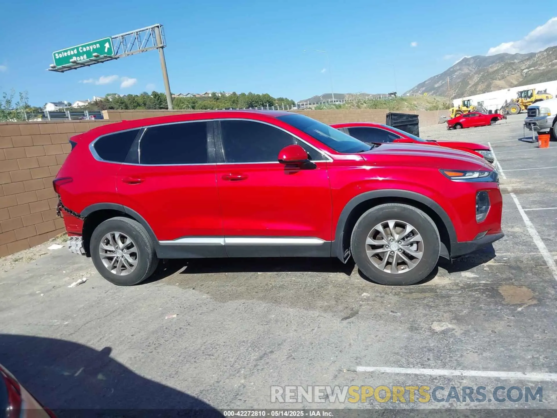 14 Photograph of a damaged car 5NMS33ADXLH292148 HYUNDAI SANTA FE 2020