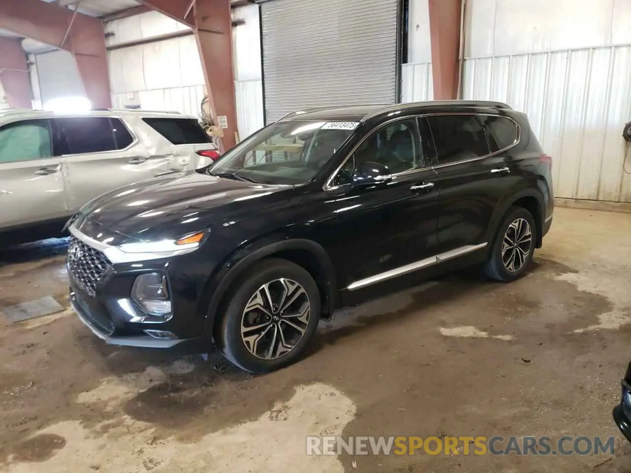 1 Photograph of a damaged car 5NMS3CAA2LH222374 HYUNDAI SANTA FE 2020