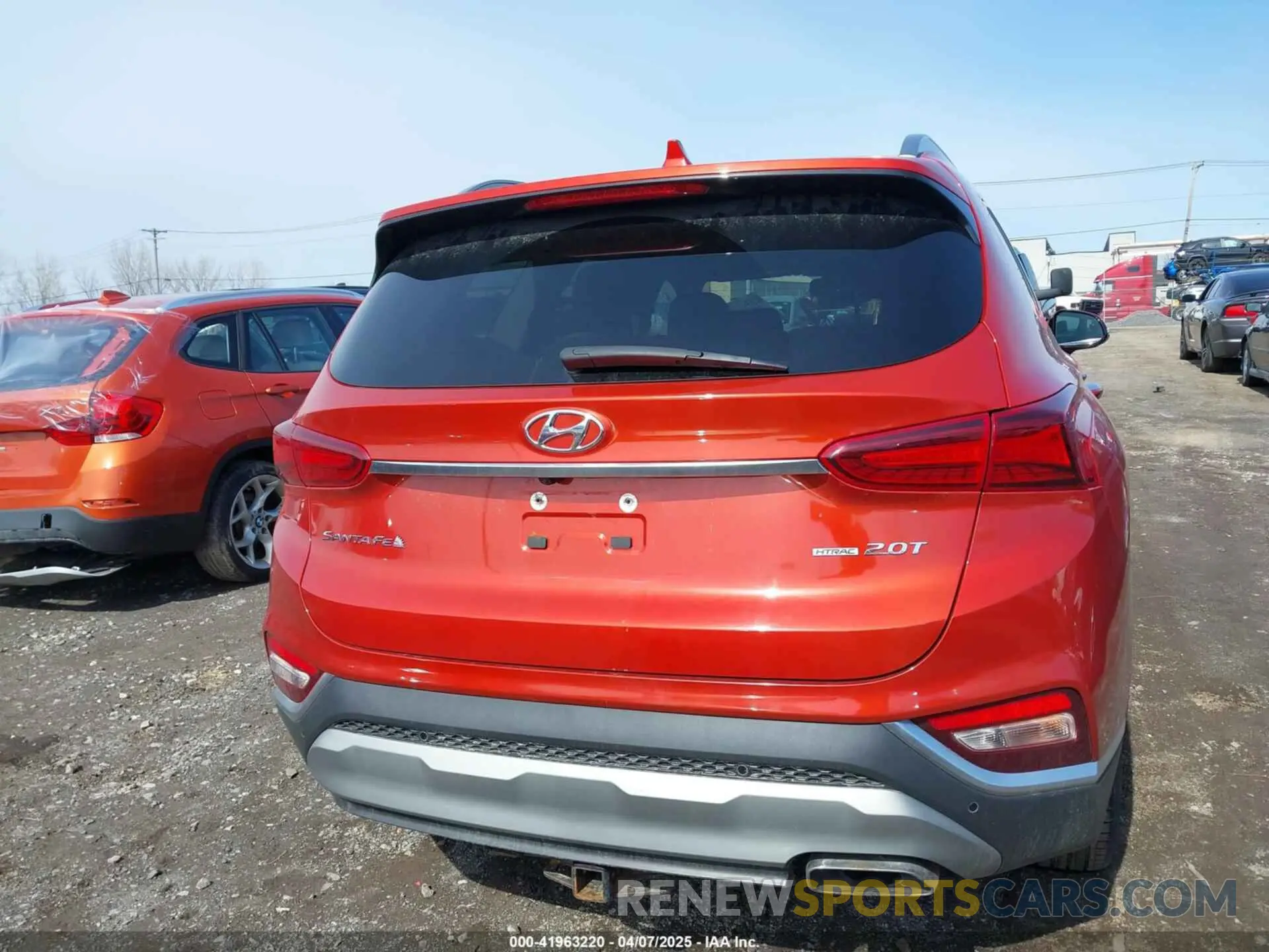 16 Photograph of a damaged car 5NMS3CAA3LH164386 HYUNDAI SANTA FE 2020