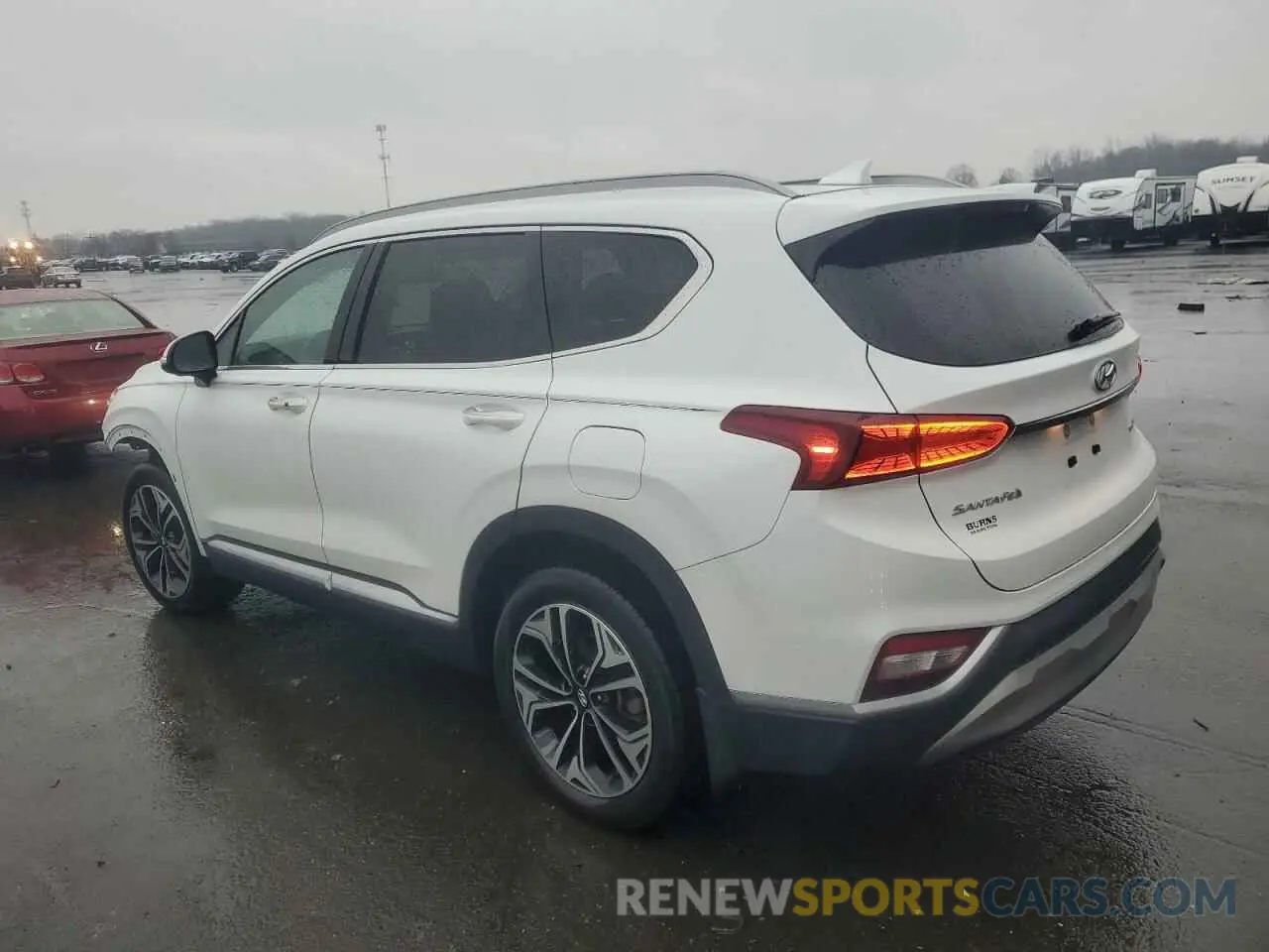 2 Photograph of a damaged car 5NMS3CAA8LH150399 HYUNDAI SANTA FE 2020