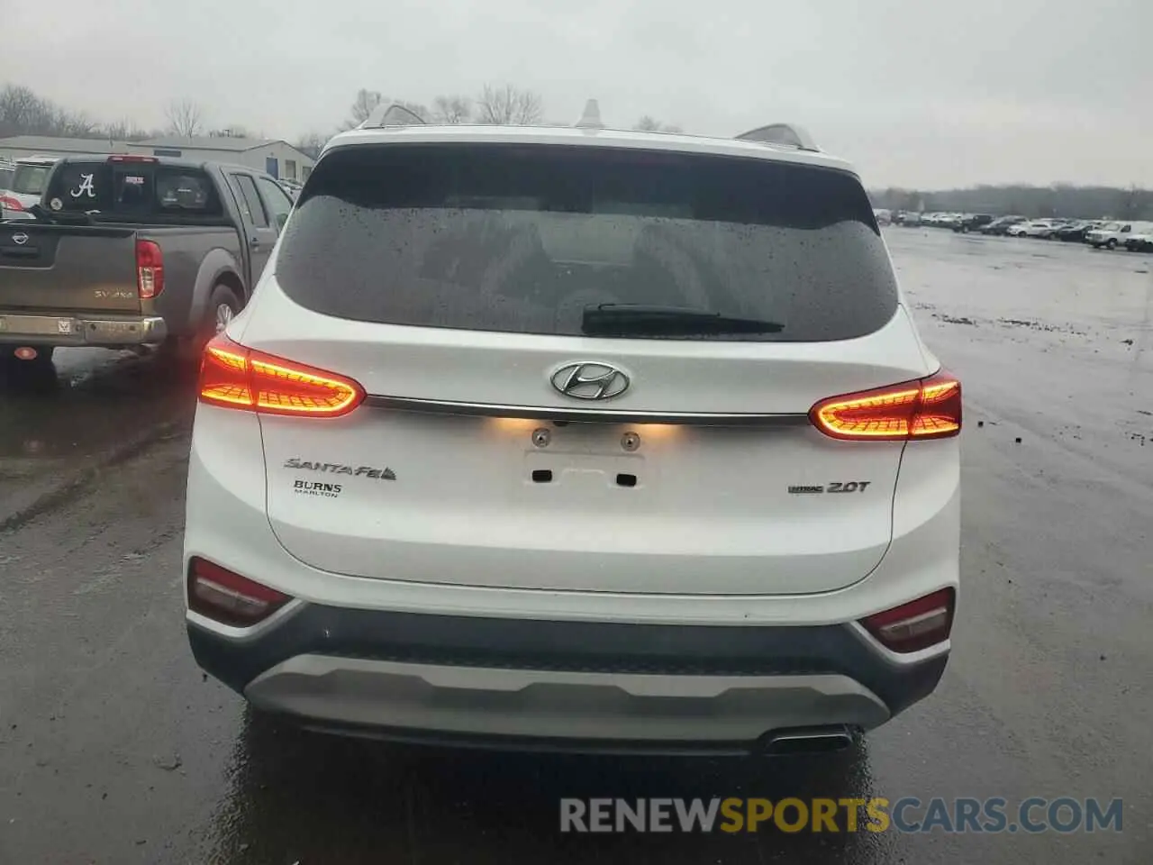 6 Photograph of a damaged car 5NMS3CAA8LH150399 HYUNDAI SANTA FE 2020