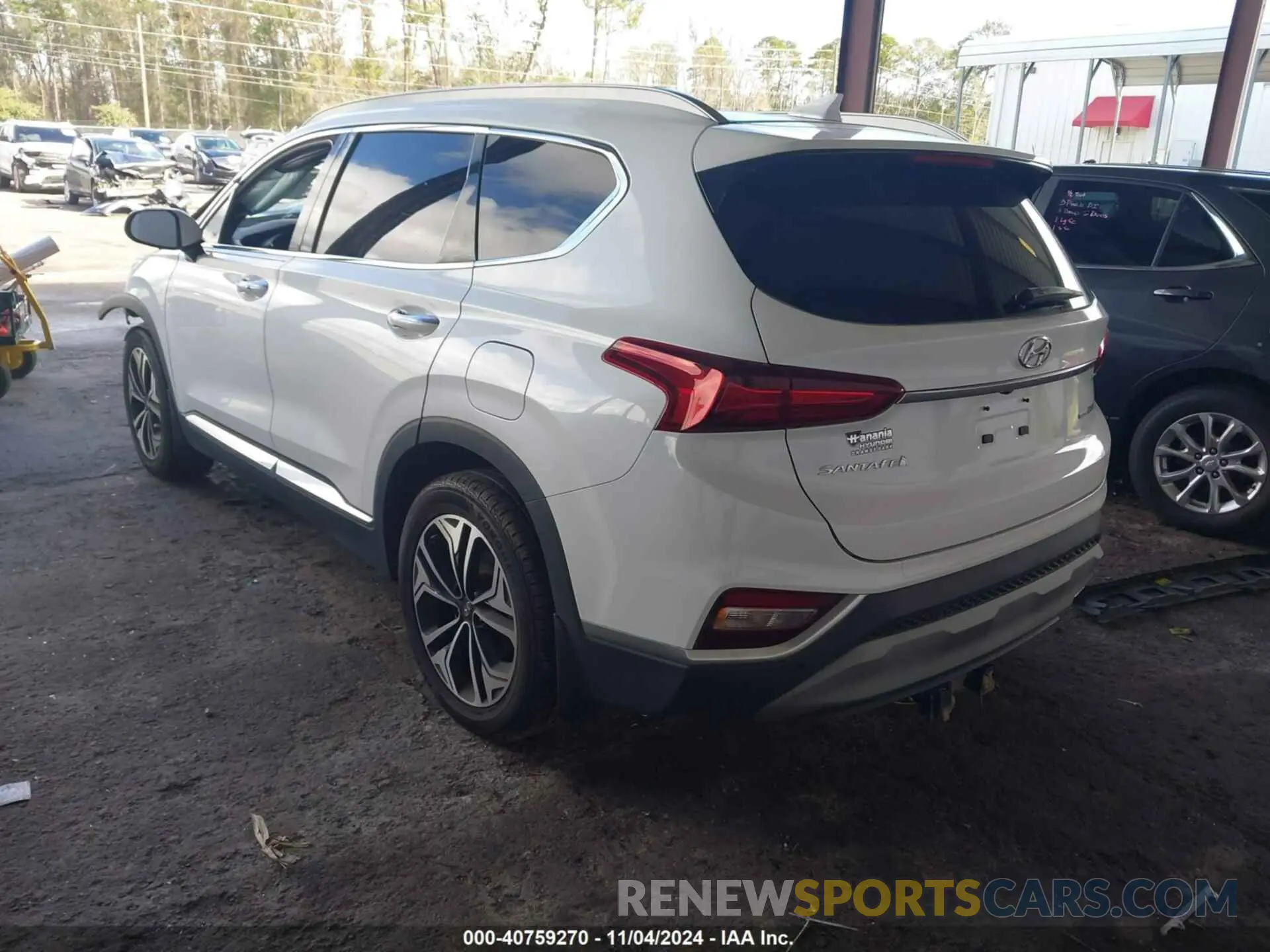 3 Photograph of a damaged car 5NMS3CAAXLH197594 HYUNDAI SANTA FE 2020