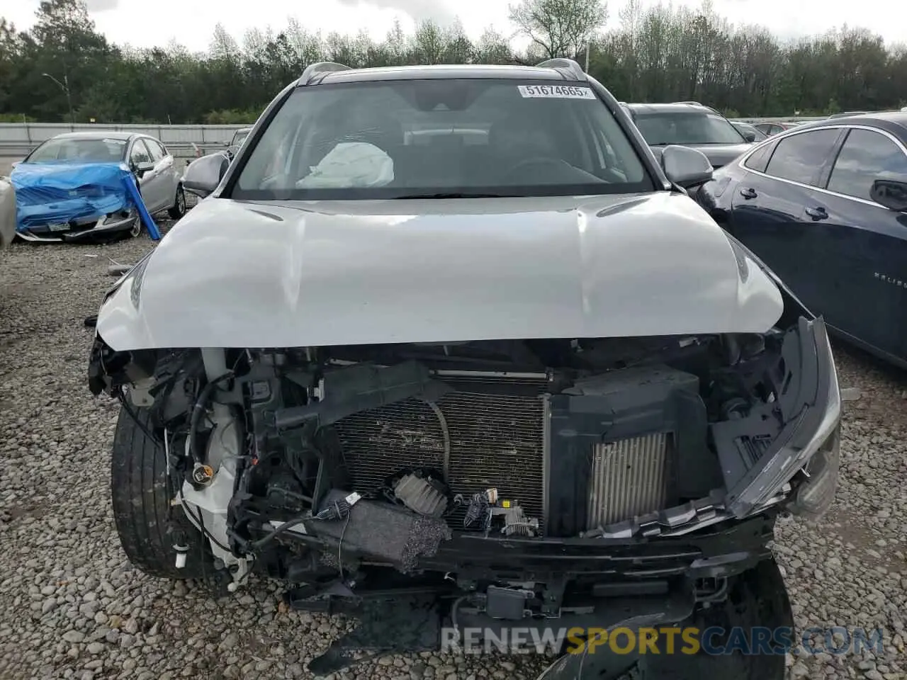 5 Photograph of a damaged car 5NMS3CAAXLH200350 HYUNDAI SANTA FE 2020