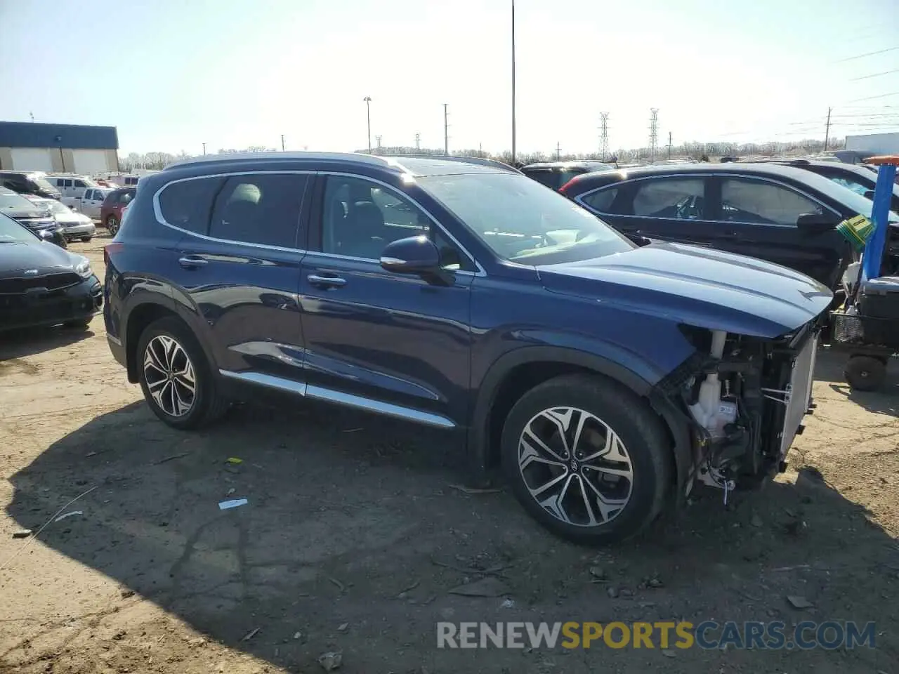 4 Photograph of a damaged car 5NMS3CAAXLH231226 HYUNDAI SANTA FE 2020