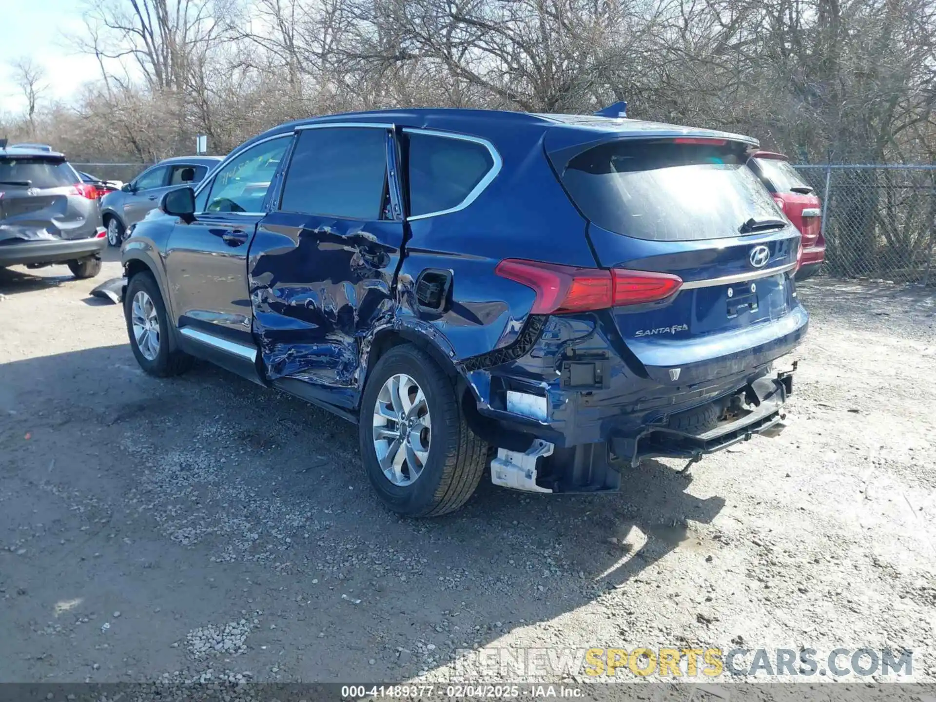 3 Photograph of a damaged car 5NMS3CAD0LH163125 HYUNDAI SANTA FE 2020