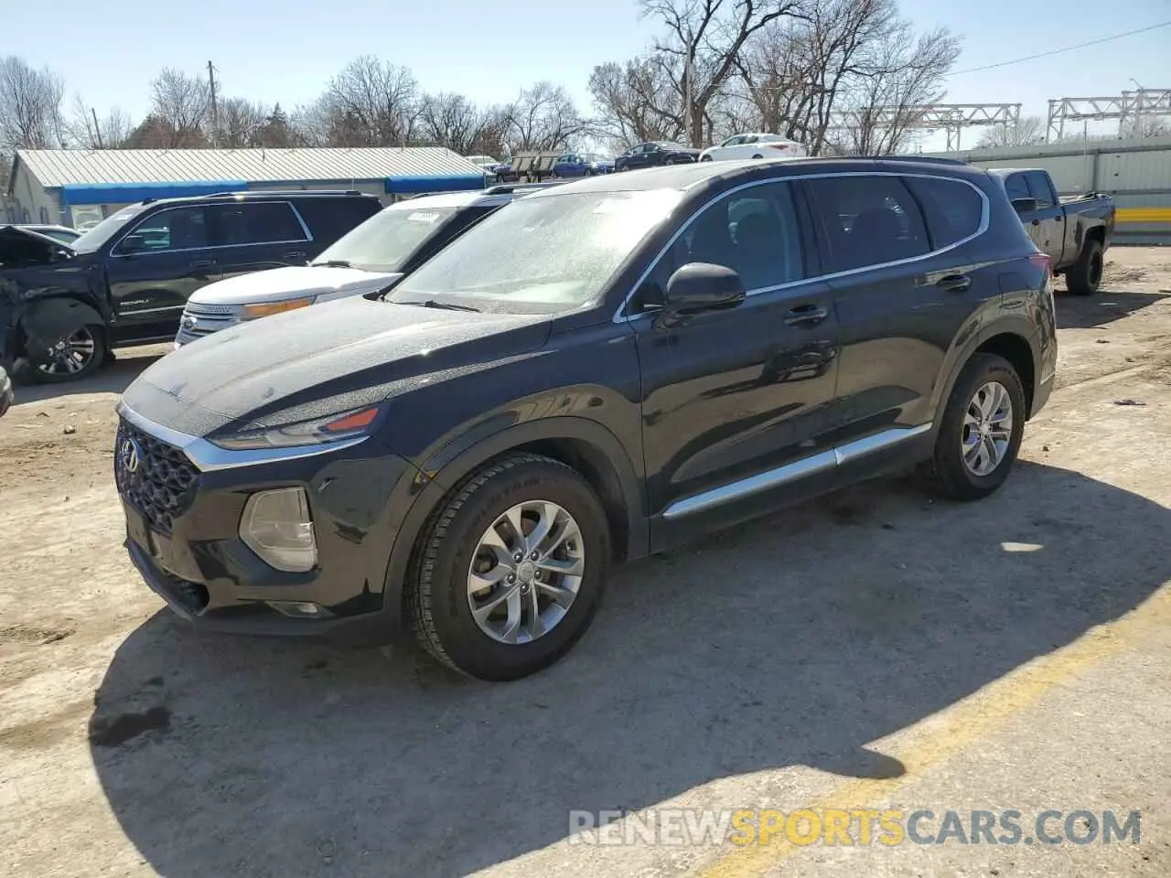 1 Photograph of a damaged car 5NMS3CAD0LH224120 HYUNDAI SANTA FE 2020