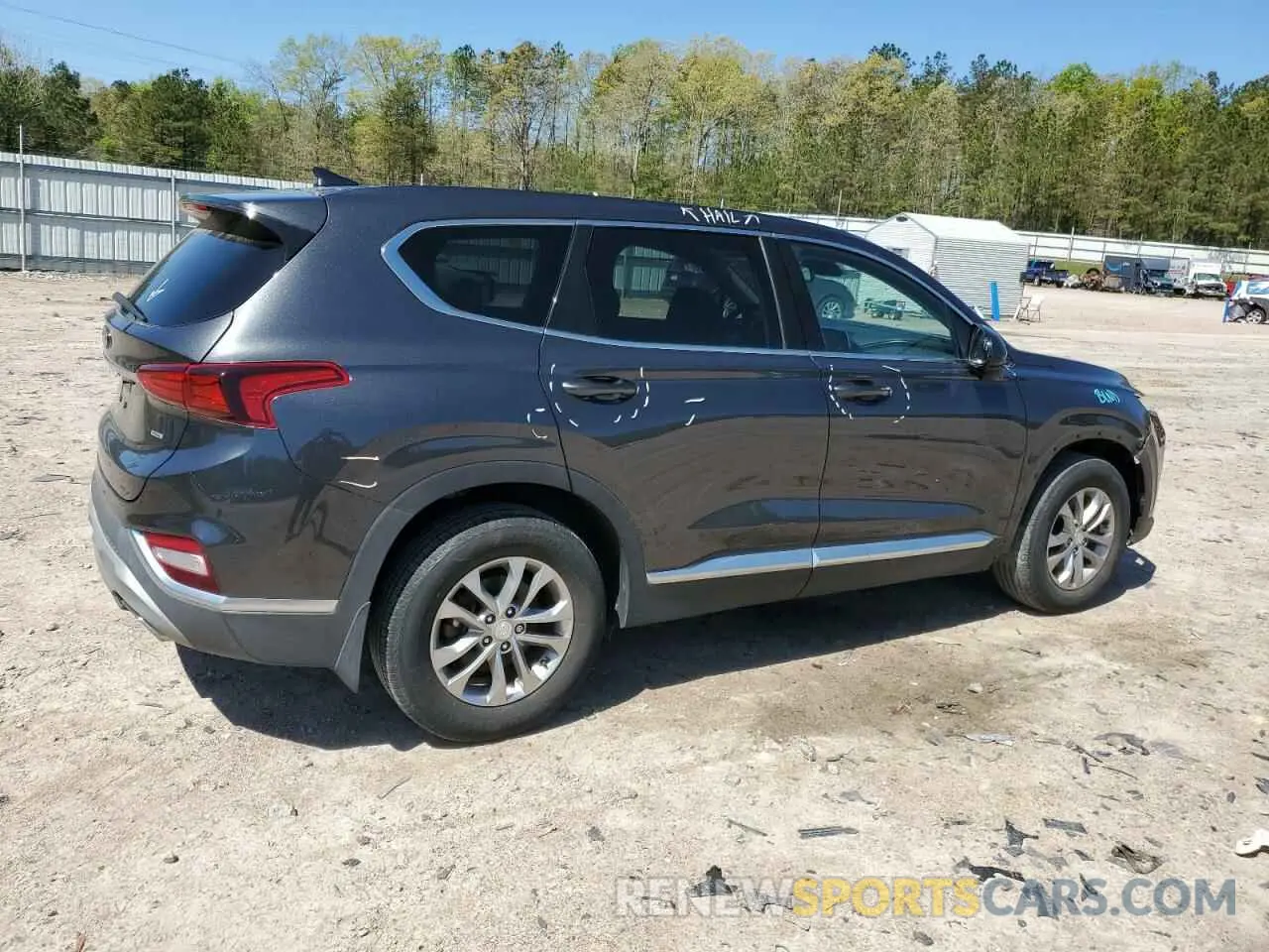 3 Photograph of a damaged car 5NMS3CAD0LH235408 HYUNDAI SANTA FE 2020