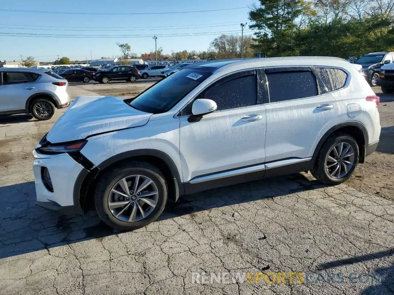 1 Photograph of a damaged car 5NMS3CAD0LH281174 HYUNDAI SANTA FE 2020
