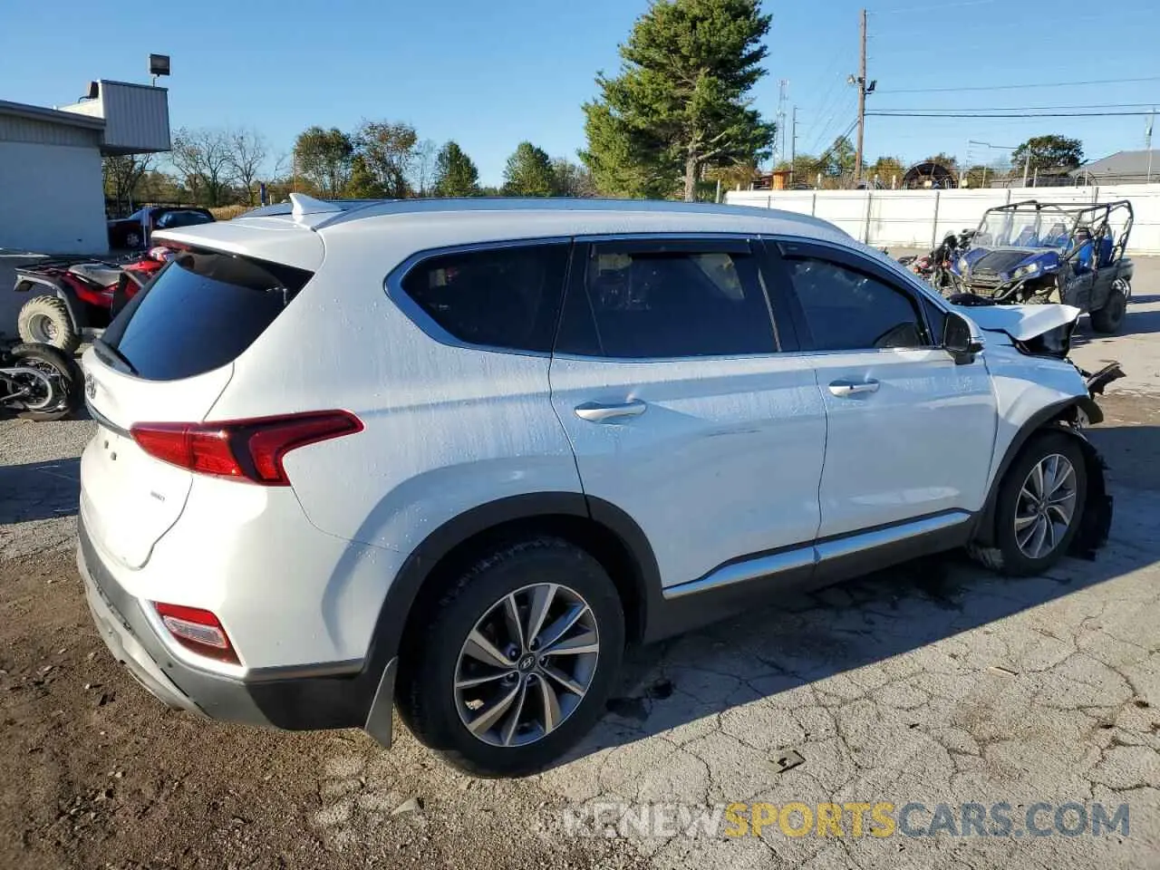 3 Photograph of a damaged car 5NMS3CAD0LH281174 HYUNDAI SANTA FE 2020