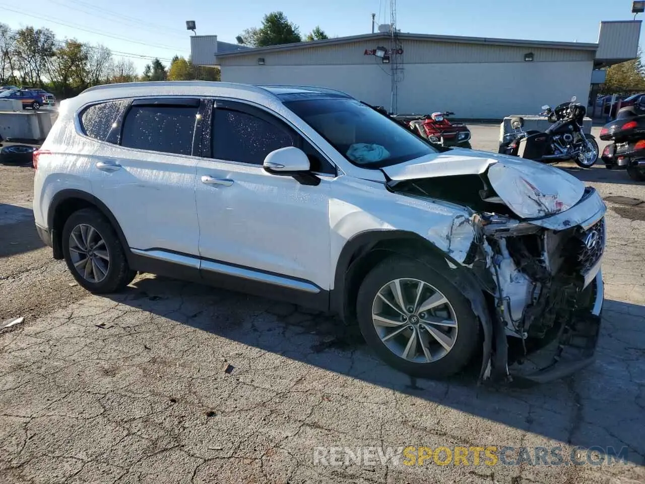 4 Photograph of a damaged car 5NMS3CAD0LH281174 HYUNDAI SANTA FE 2020