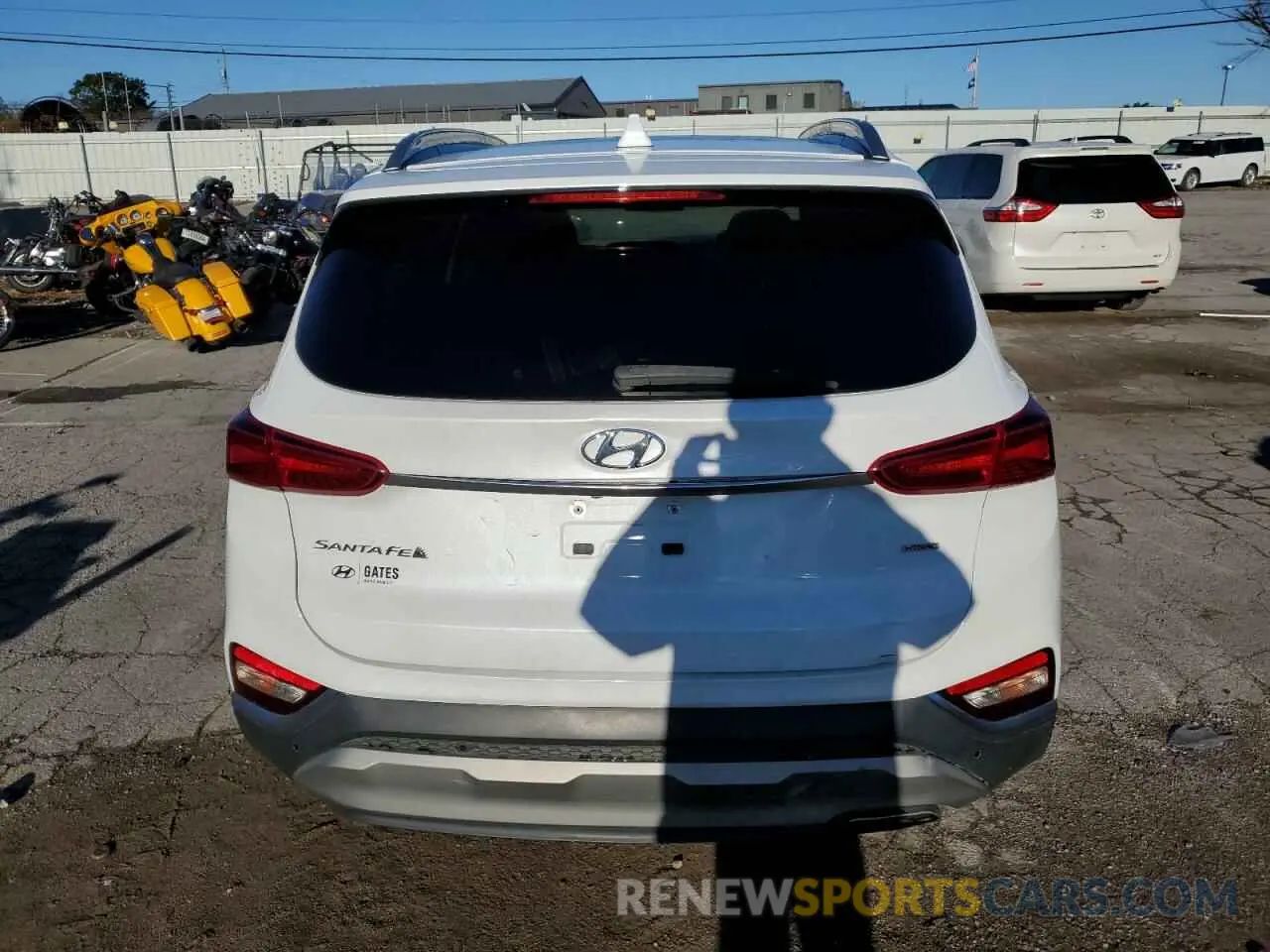 6 Photograph of a damaged car 5NMS3CAD0LH281174 HYUNDAI SANTA FE 2020