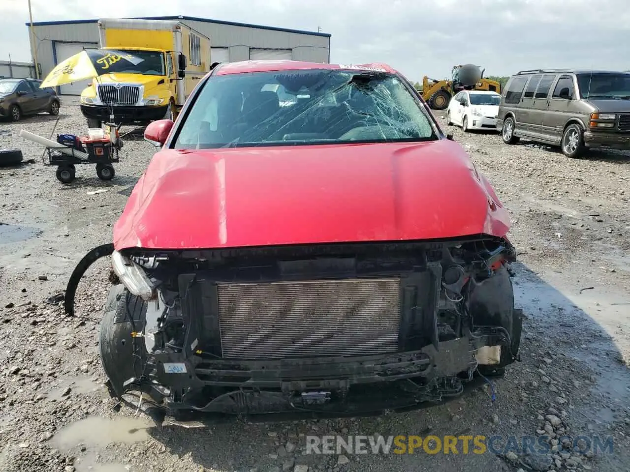 5 Photograph of a damaged car 5NMS3CAD0LH296578 HYUNDAI SANTA FE 2020