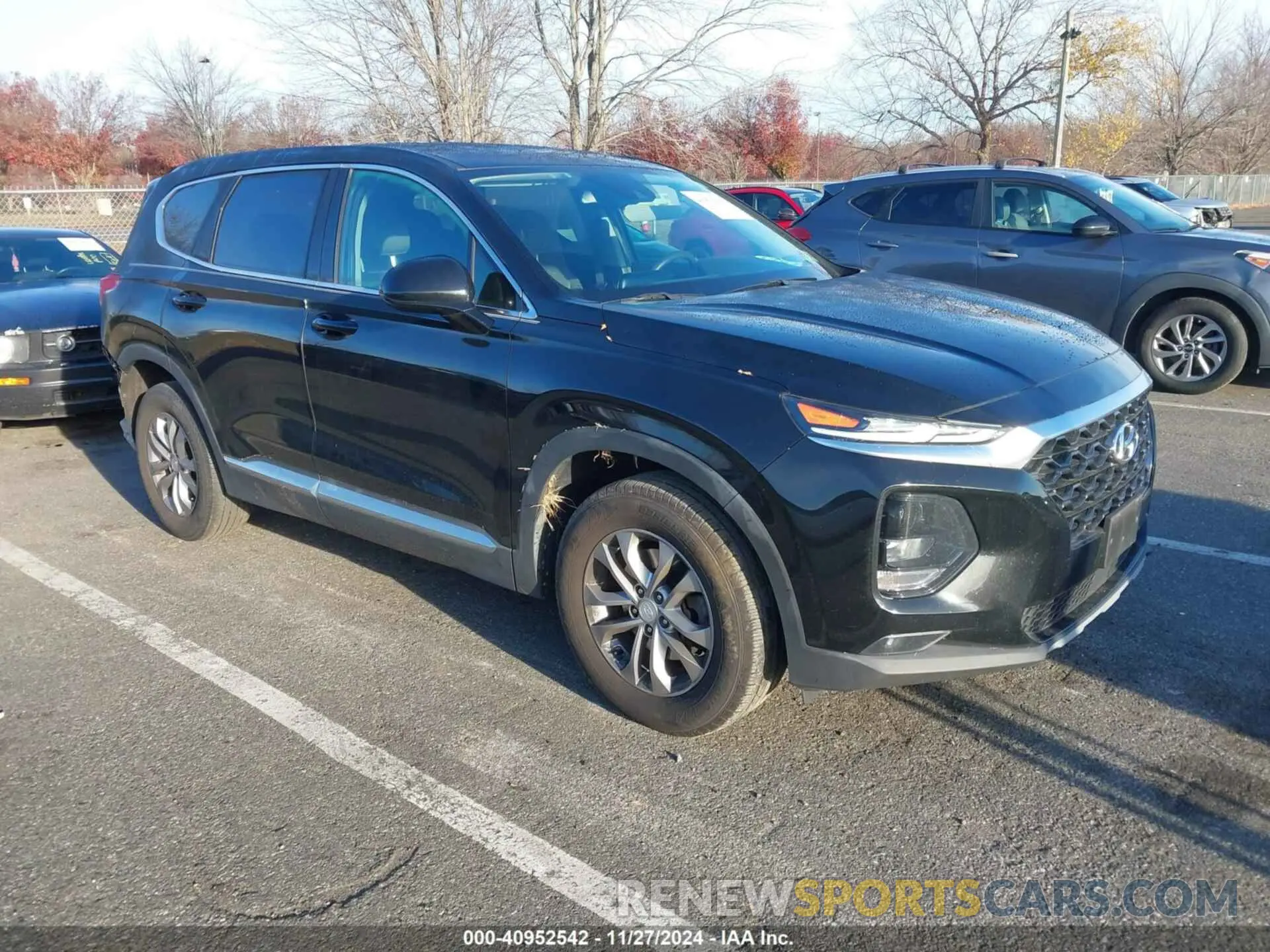 1 Photograph of a damaged car 5NMS3CAD1LH181245 HYUNDAI SANTA FE 2020