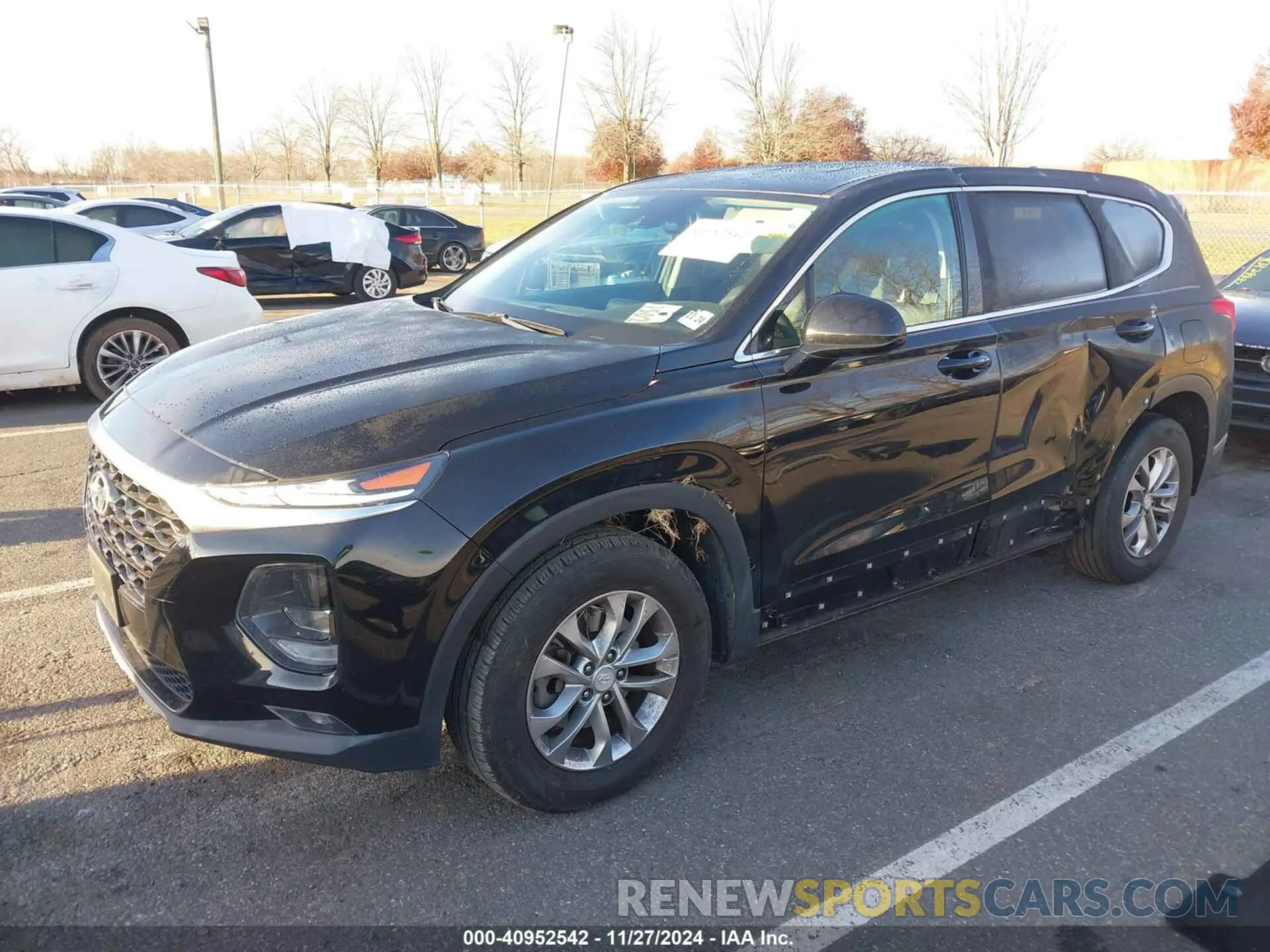 2 Photograph of a damaged car 5NMS3CAD1LH181245 HYUNDAI SANTA FE 2020