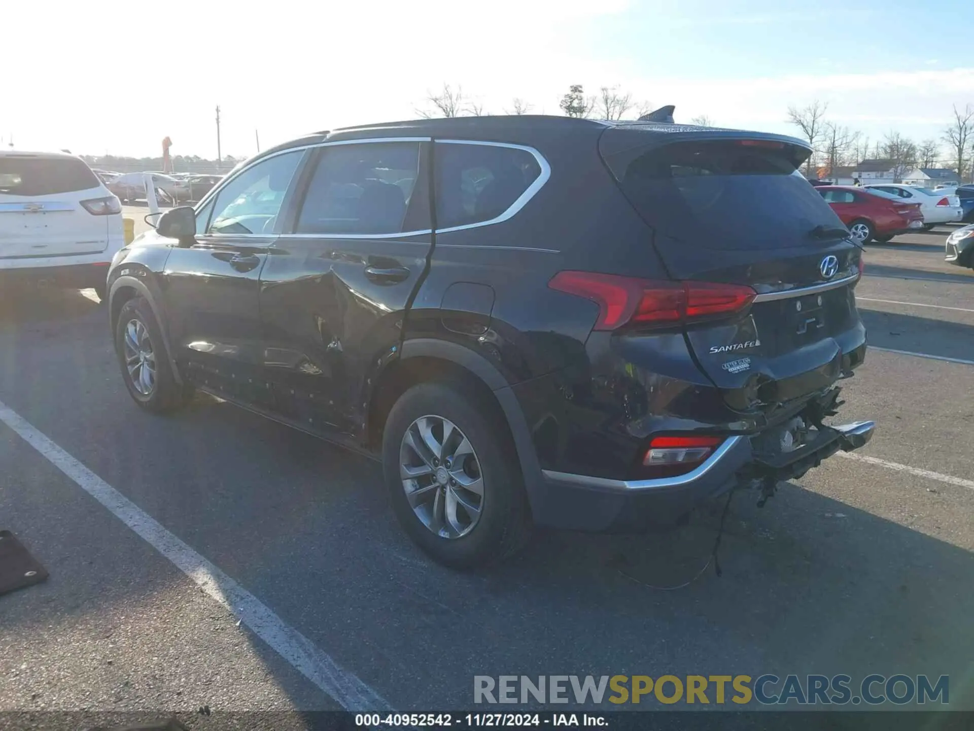 3 Photograph of a damaged car 5NMS3CAD1LH181245 HYUNDAI SANTA FE 2020