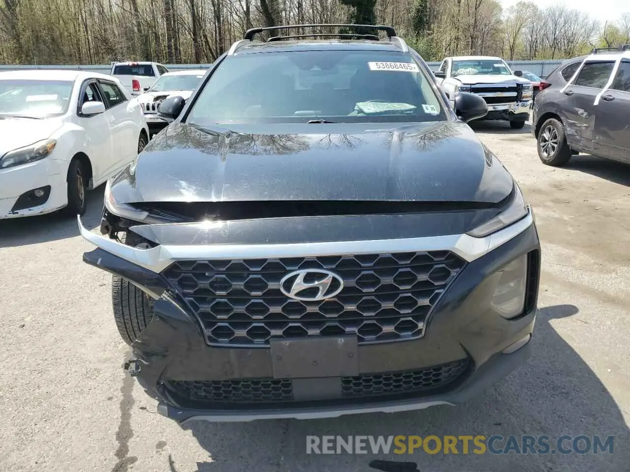 5 Photograph of a damaged car 5NMS3CAD1LH221209 HYUNDAI SANTA FE 2020