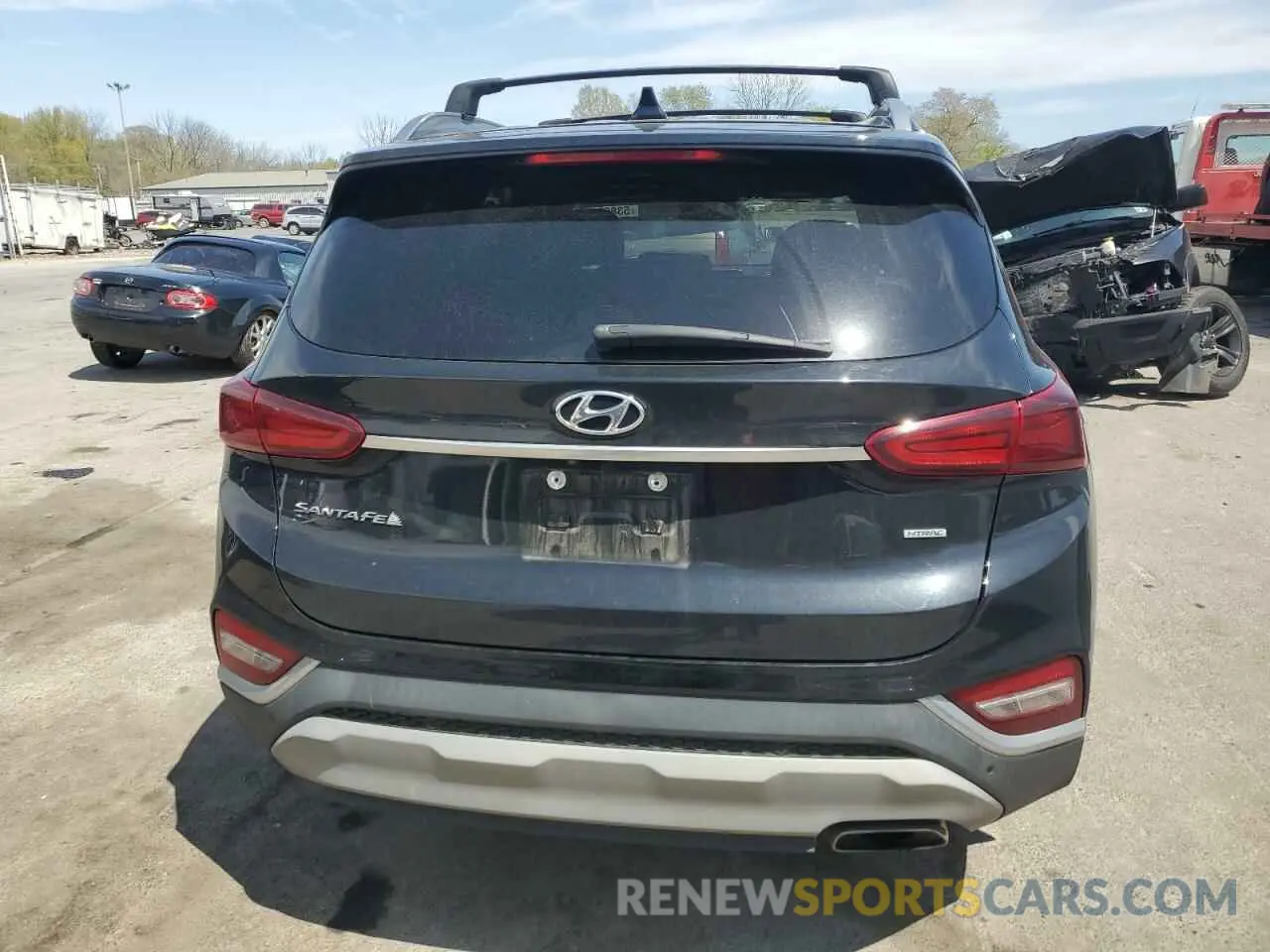 6 Photograph of a damaged car 5NMS3CAD1LH221209 HYUNDAI SANTA FE 2020