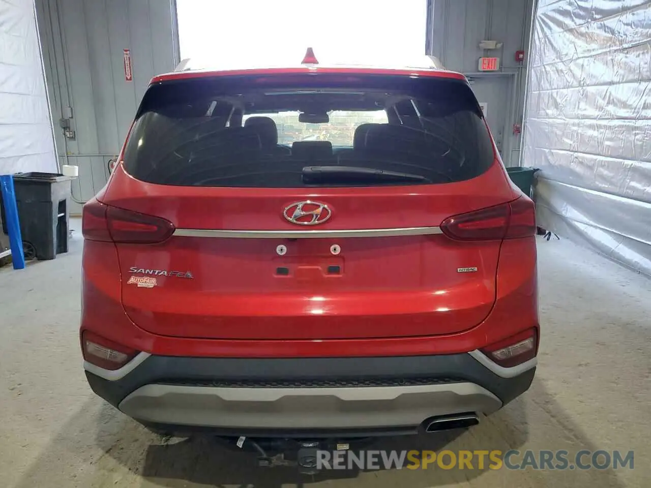 6 Photograph of a damaged car 5NMS3CAD1LH261337 HYUNDAI SANTA FE 2020