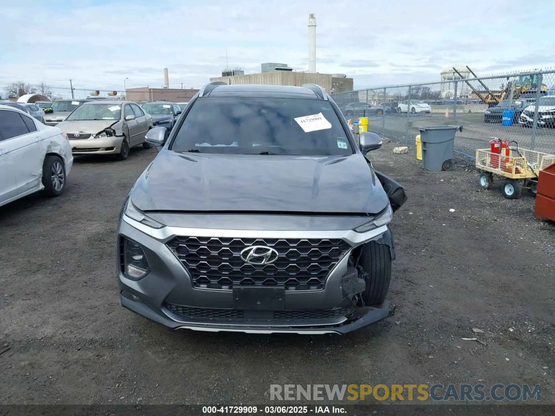 13 Photograph of a damaged car 5NMS3CAD2LH163997 HYUNDAI SANTA FE 2020